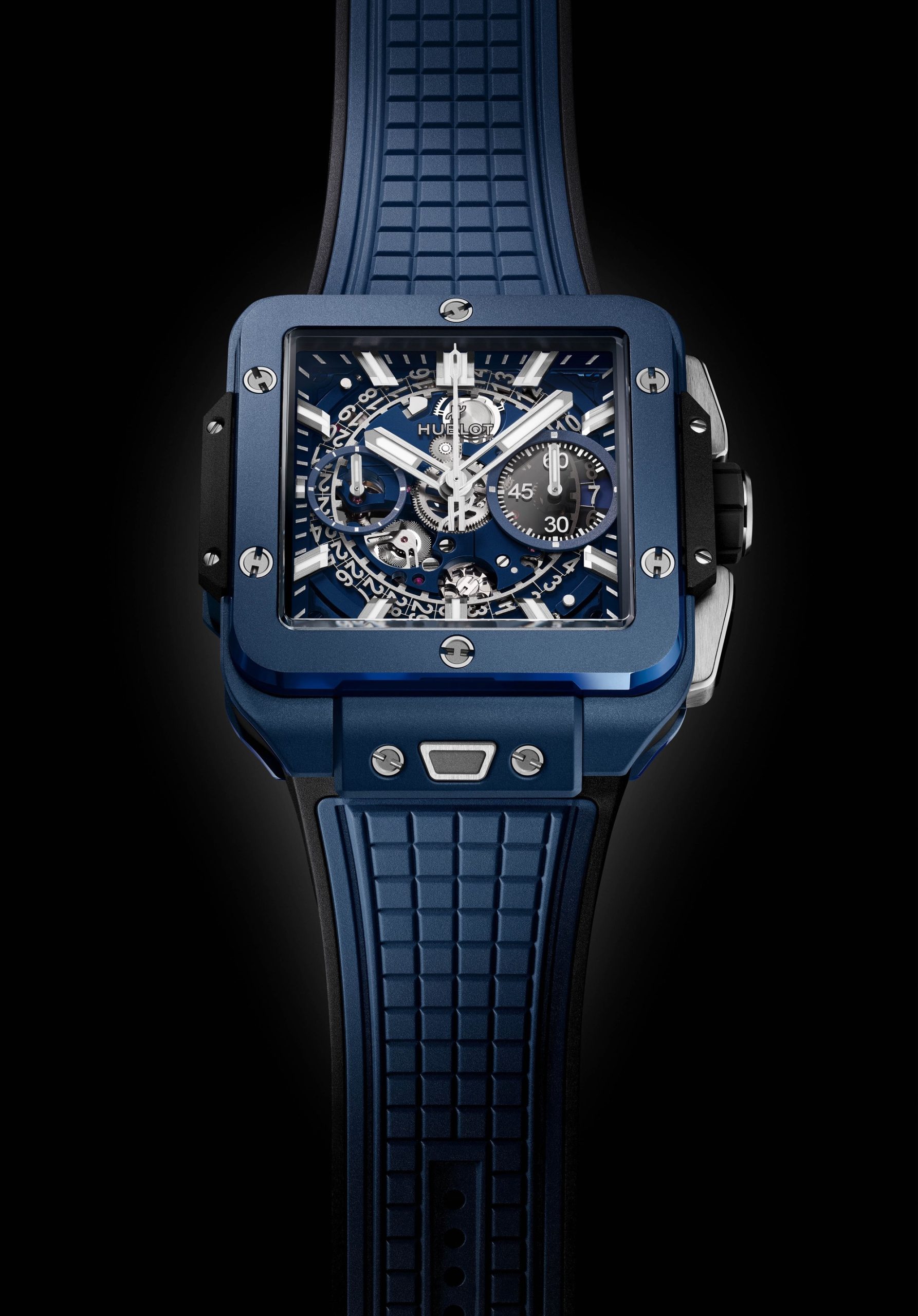 Hublot Square Bang Unico Blue Ceramic 821.EX.5170.RX-SD Replica 6