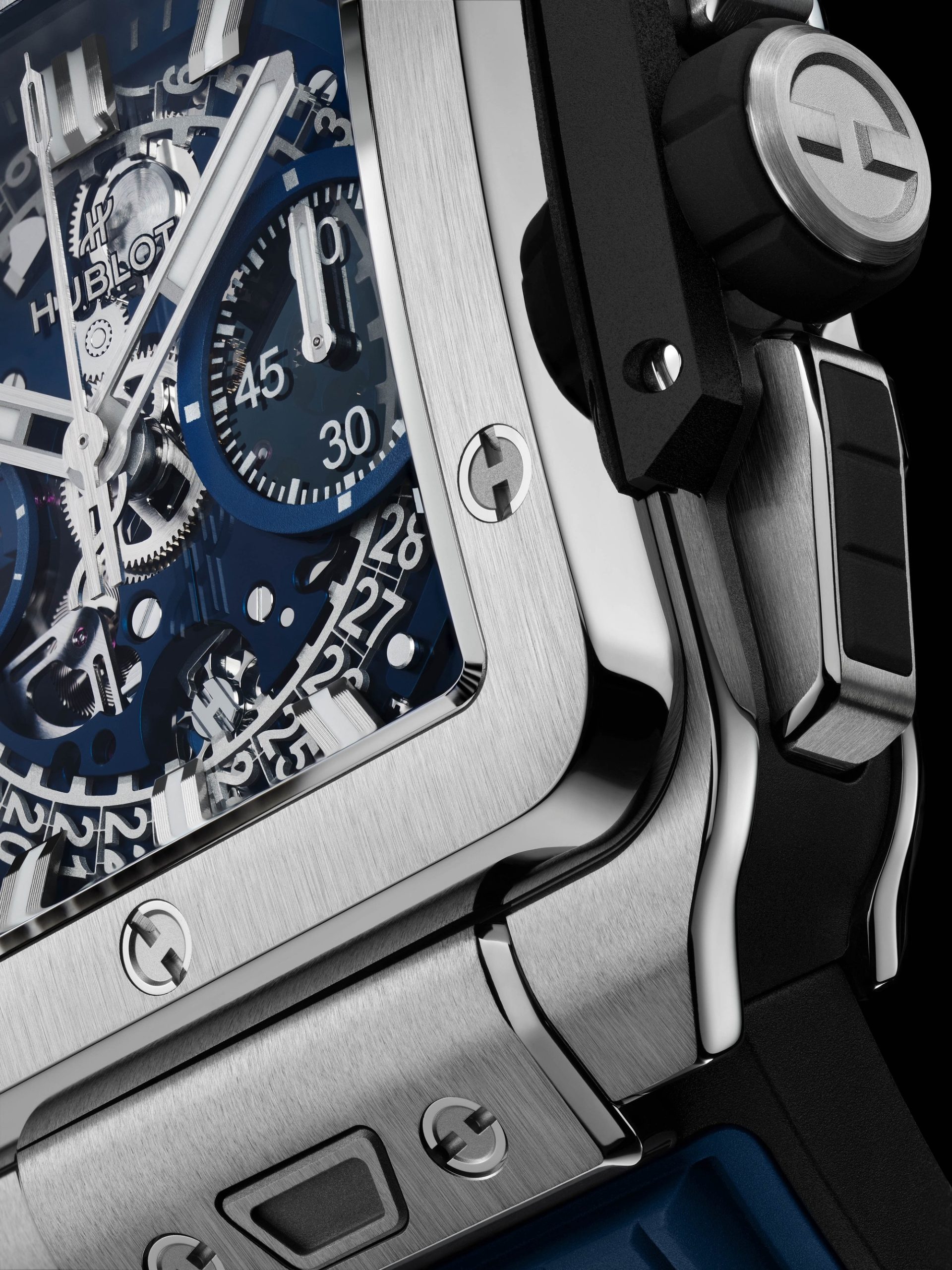 Hublot Square Bang Unico Titanium Blue 821.NX.5170.RX-SD Replica 6