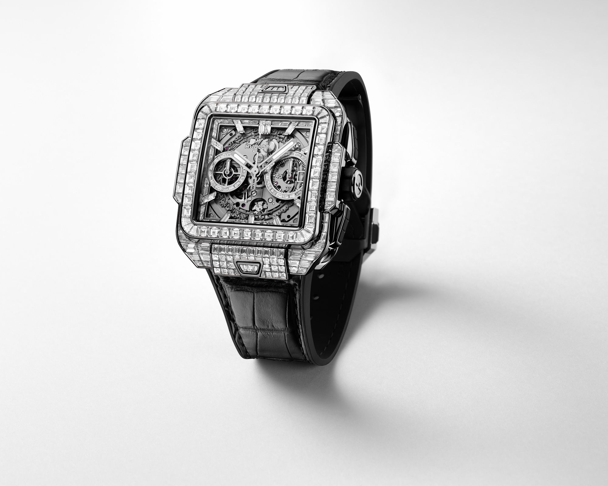 Hublot Square Bang Unico White Gold High Jewellery 821.WX.9017.LR.9904 Replica 6