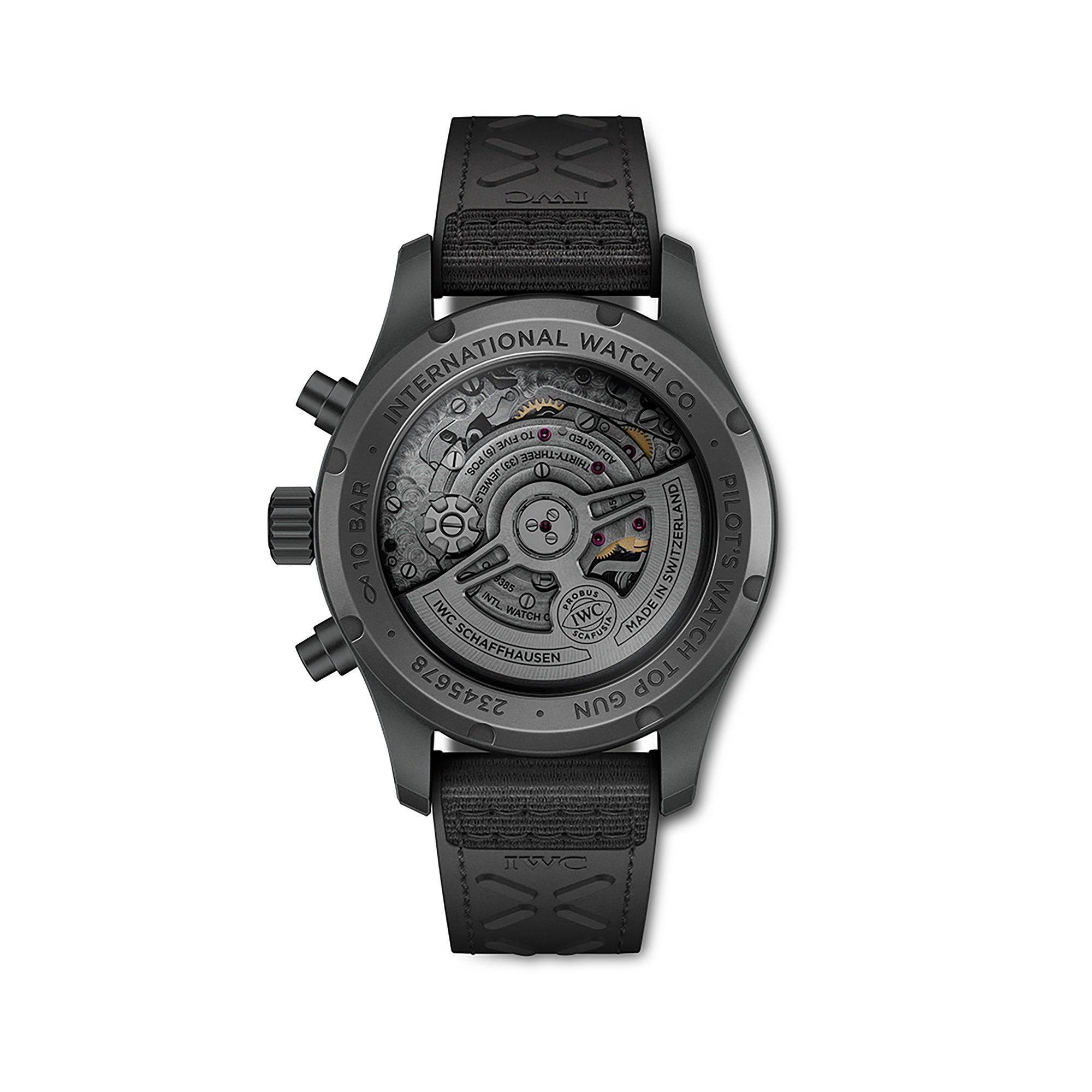 IWC Pilot’s Watch Chronograph 41 Top Gun Edition Ceratanium IW388106 Replica 6