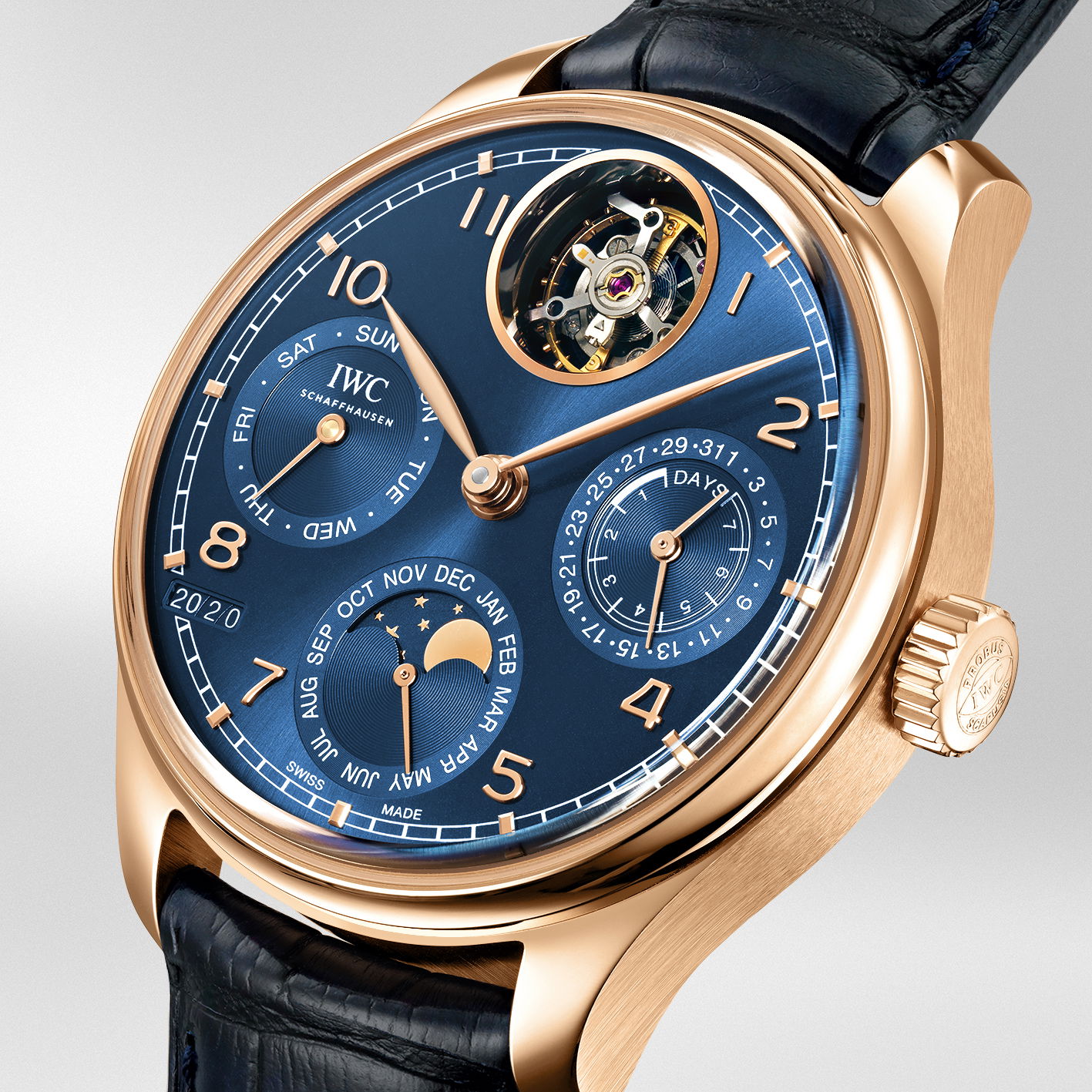 IMG_9081 IWC Portugieser Perpetual Calendar Tourbillon Boutique Edition IW504504 Replica 6