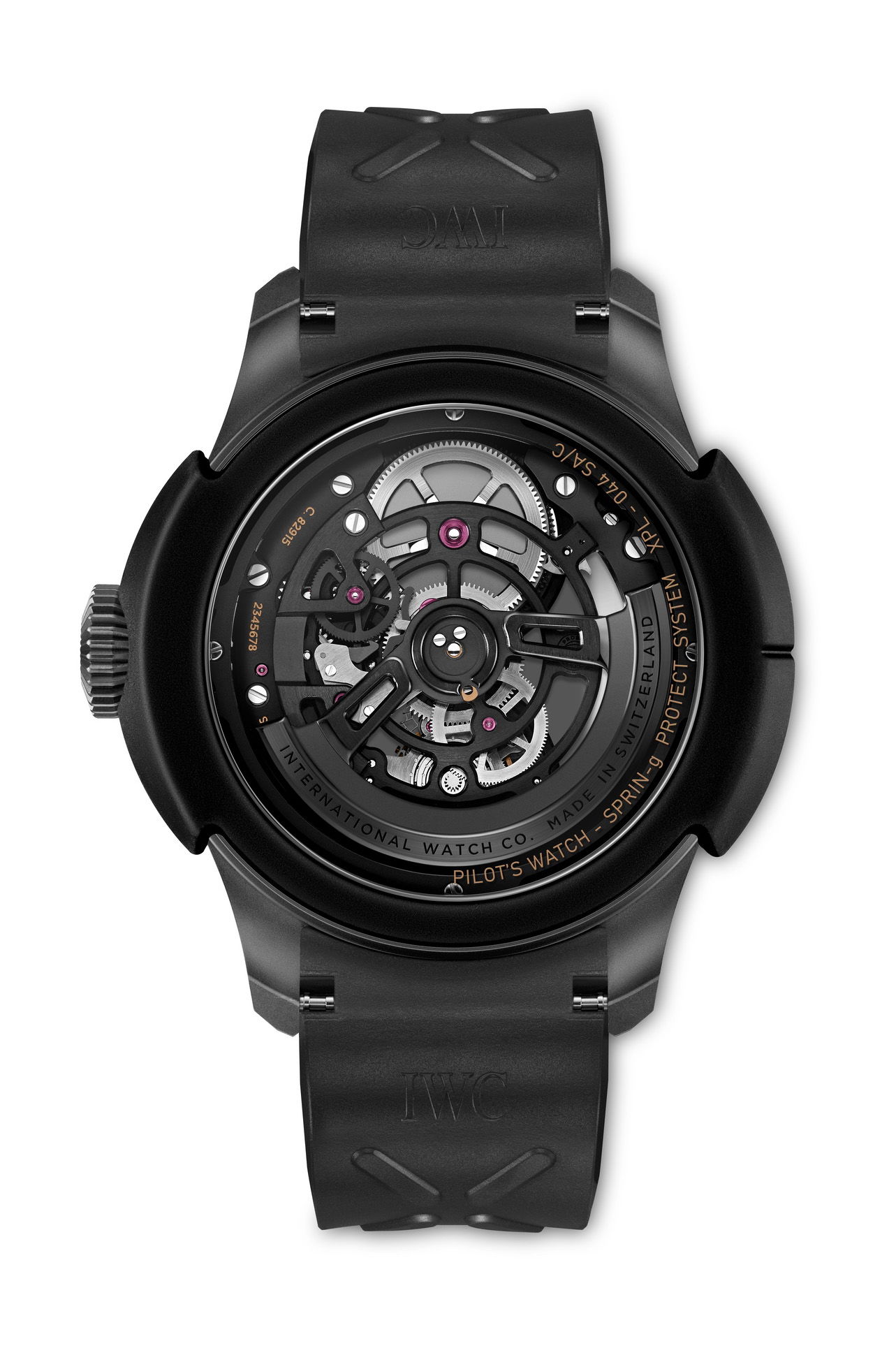 IWC Big Pilot's Watch Shock Absorber Tourbillon Skeleton XPL IW357701 Replica 6