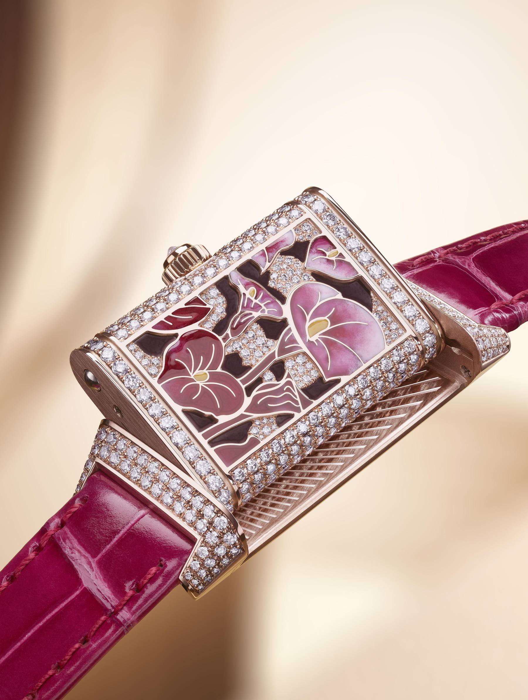 Jaeger-LeCoultre Reverso One Precious Flowers Pink Arums Q3292430 Replica 6