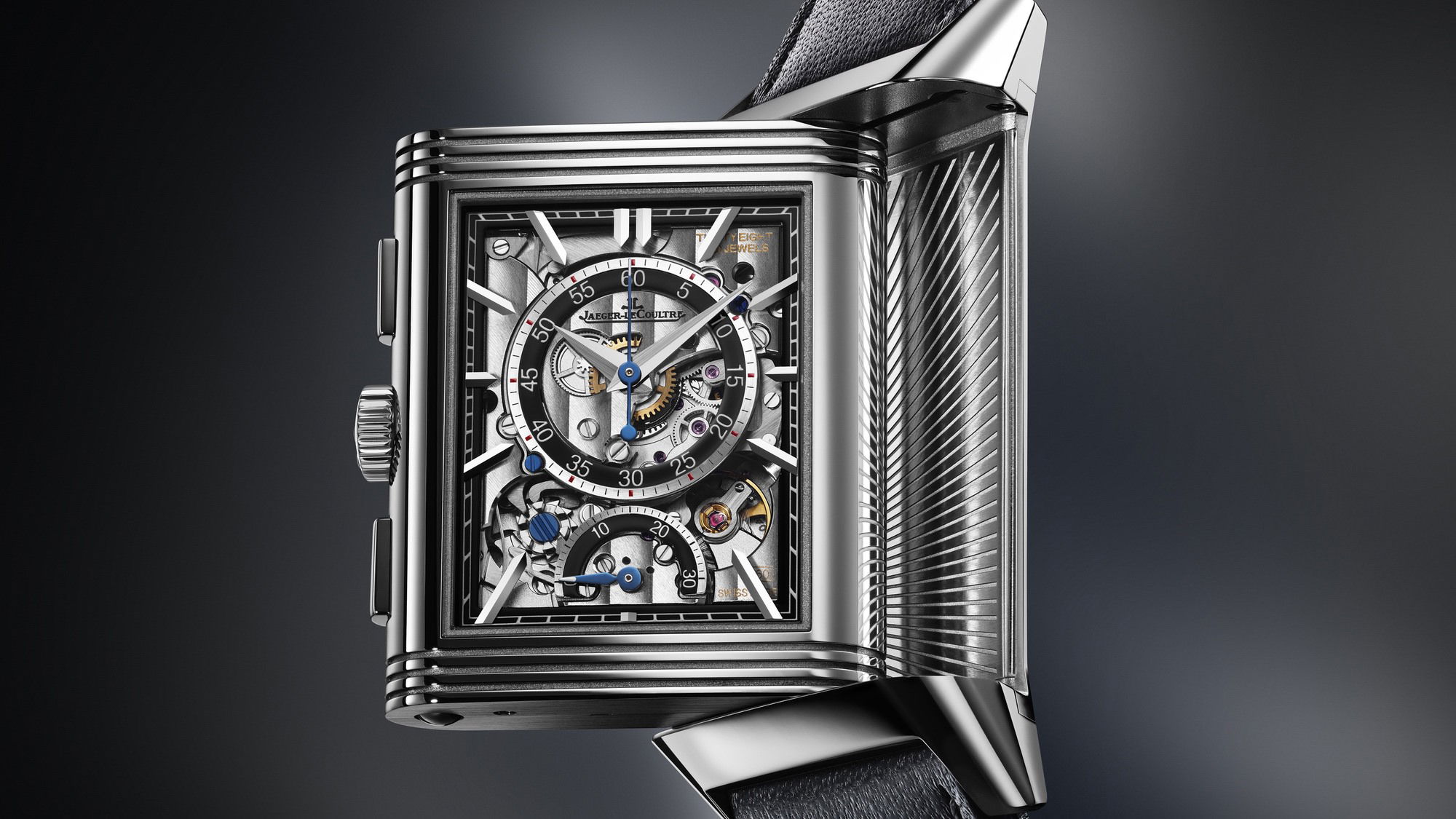 IMG_9081 Jaeger-LeCoultre Reverso Tribute Chronograph Q389848J Replica 6