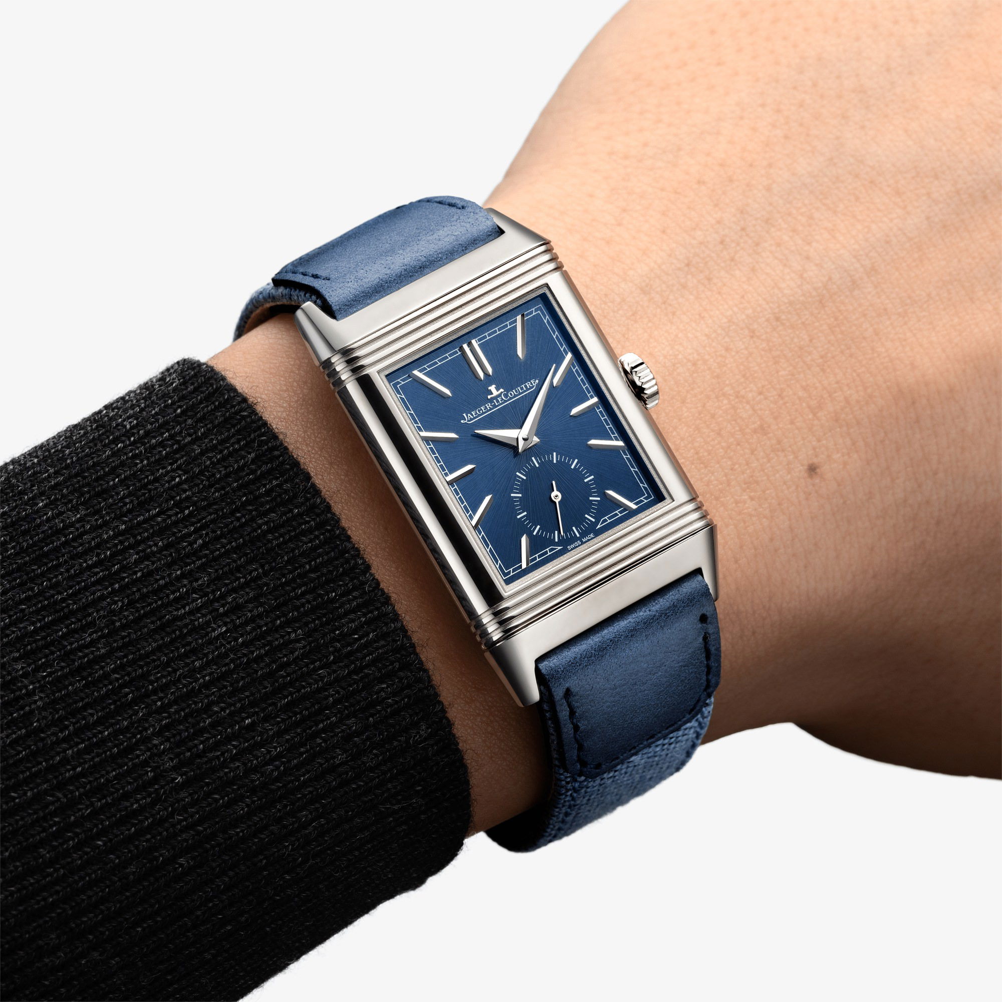 IMG_9081 Jaeger-LeCoultre Reverso Tribute Monoface Small Seconds Q397848J Replica 6