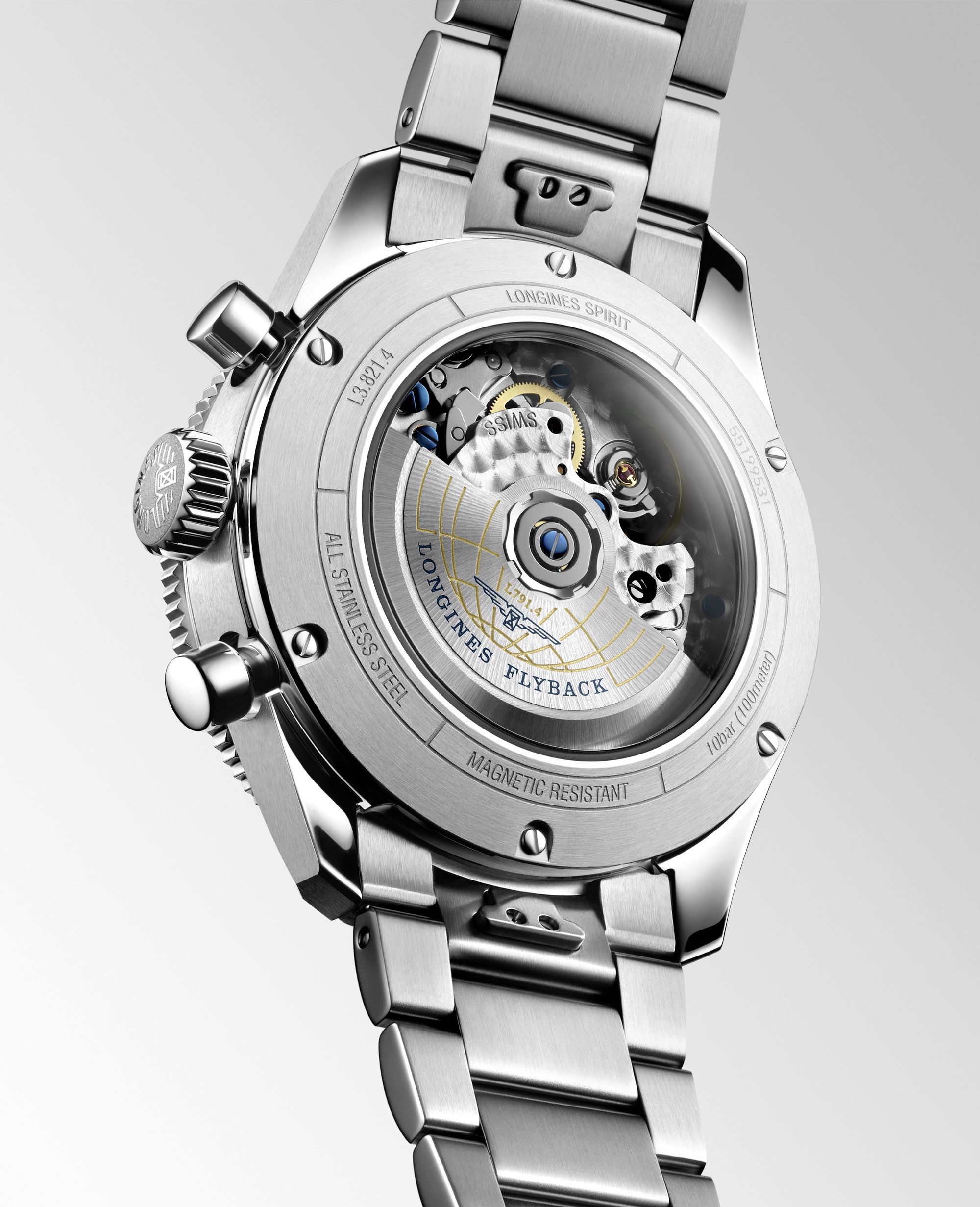 IMG_9081 Longines Spirit Flyback “Pioneering Flyback Chronographs” L3.812.4.93.6 Replica 6