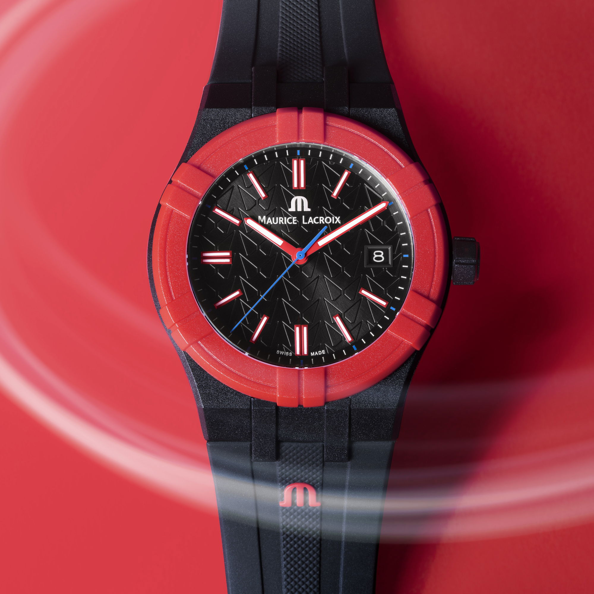 IMG_9081 Maurice Lacroix Aikon Quartz #TIDE MAHINDRA AI2008-04000-400-J Replica 6