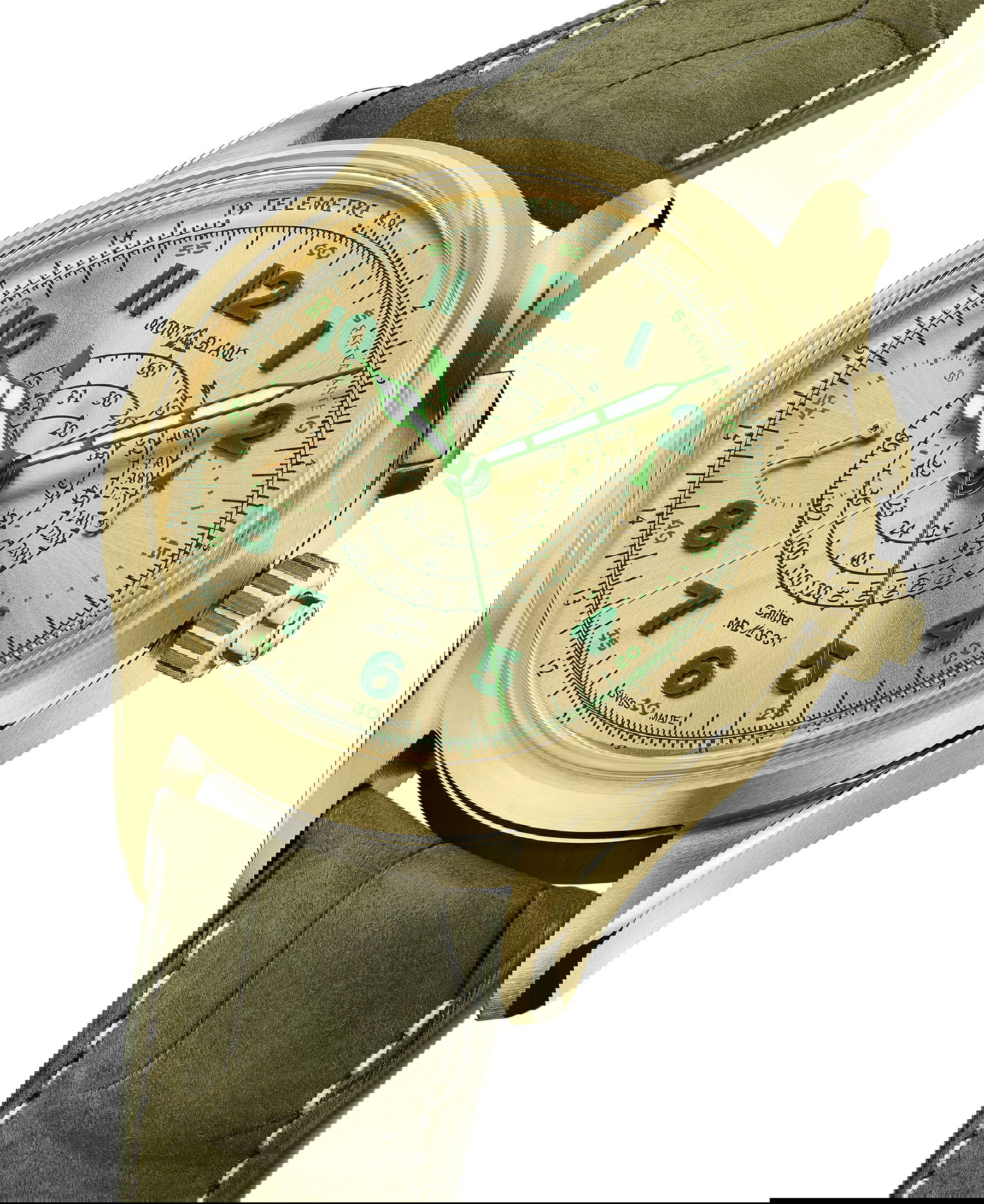 IMG_9081 Montblanc 1858 Split Second Chronograph Limited Edition 18 128085 Replica 6