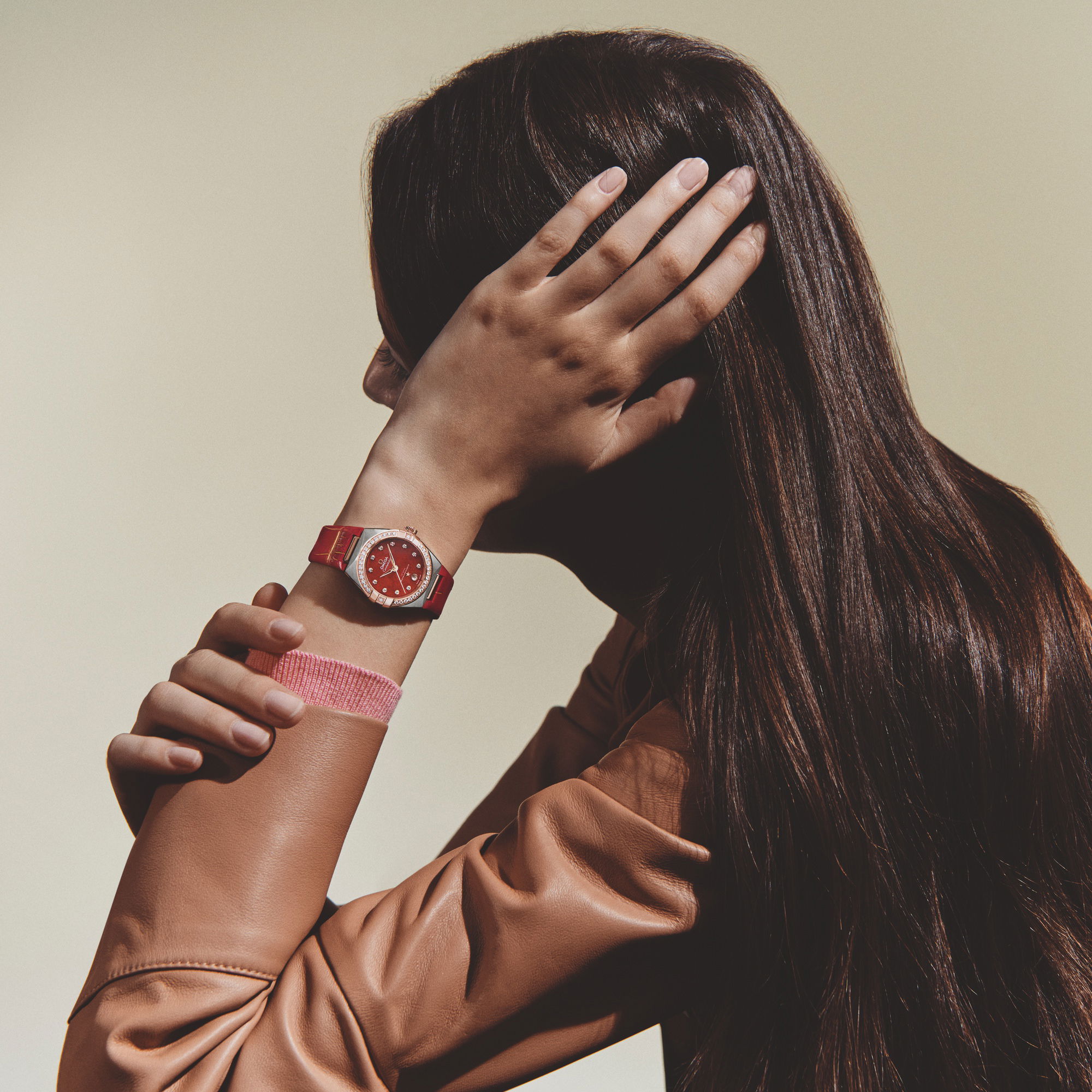 IMG_9081 Omega Constellation Co-Axial Master Chronometer 29 mm Aventurine 131.28.29.20.99.002 Replica 6