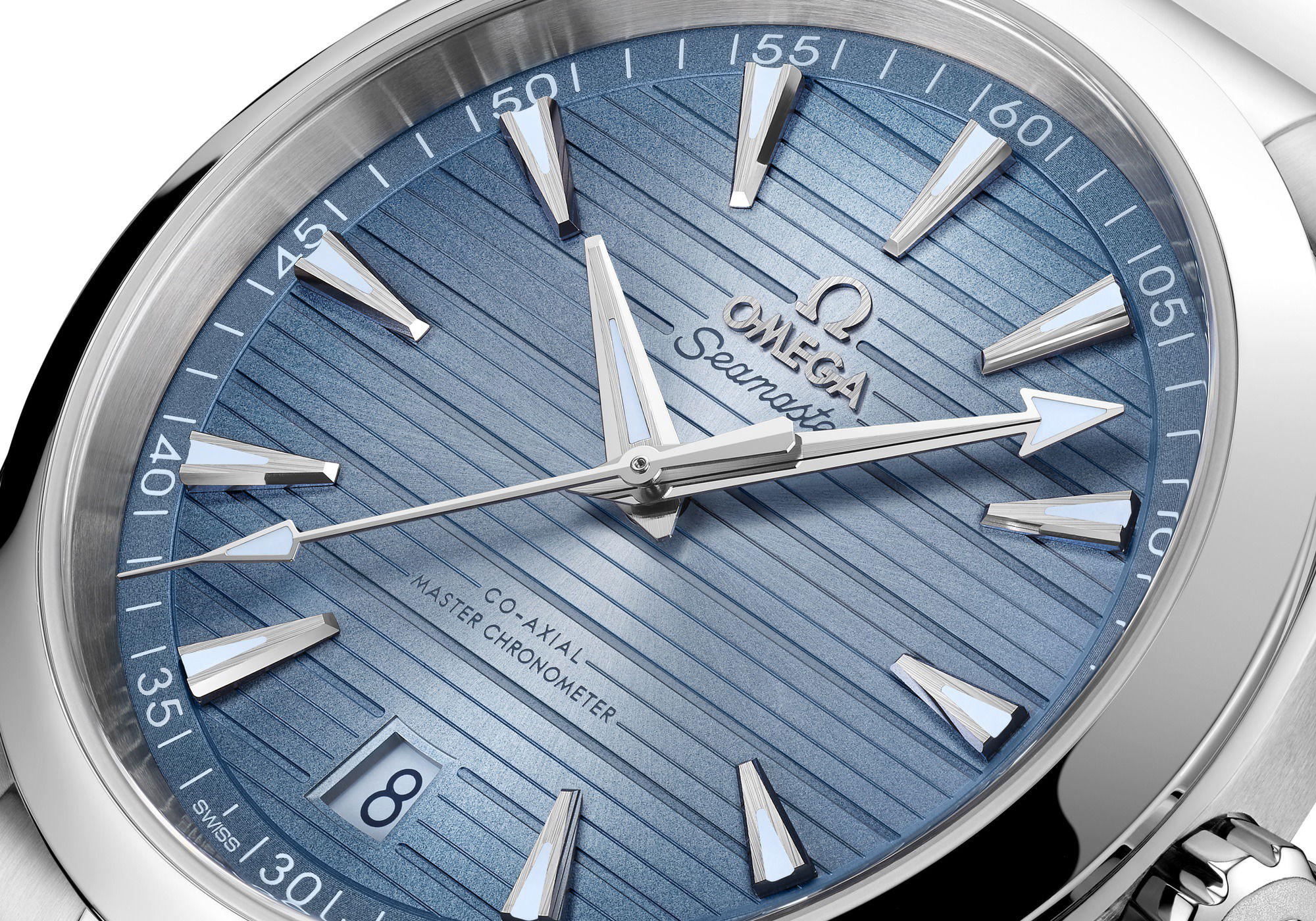 IMG_9081 Omega Seamaster Aqua Terra 150M Co-Axial Master Chronometer Summer Blue 220.10.41.21.03.005 Replica 6