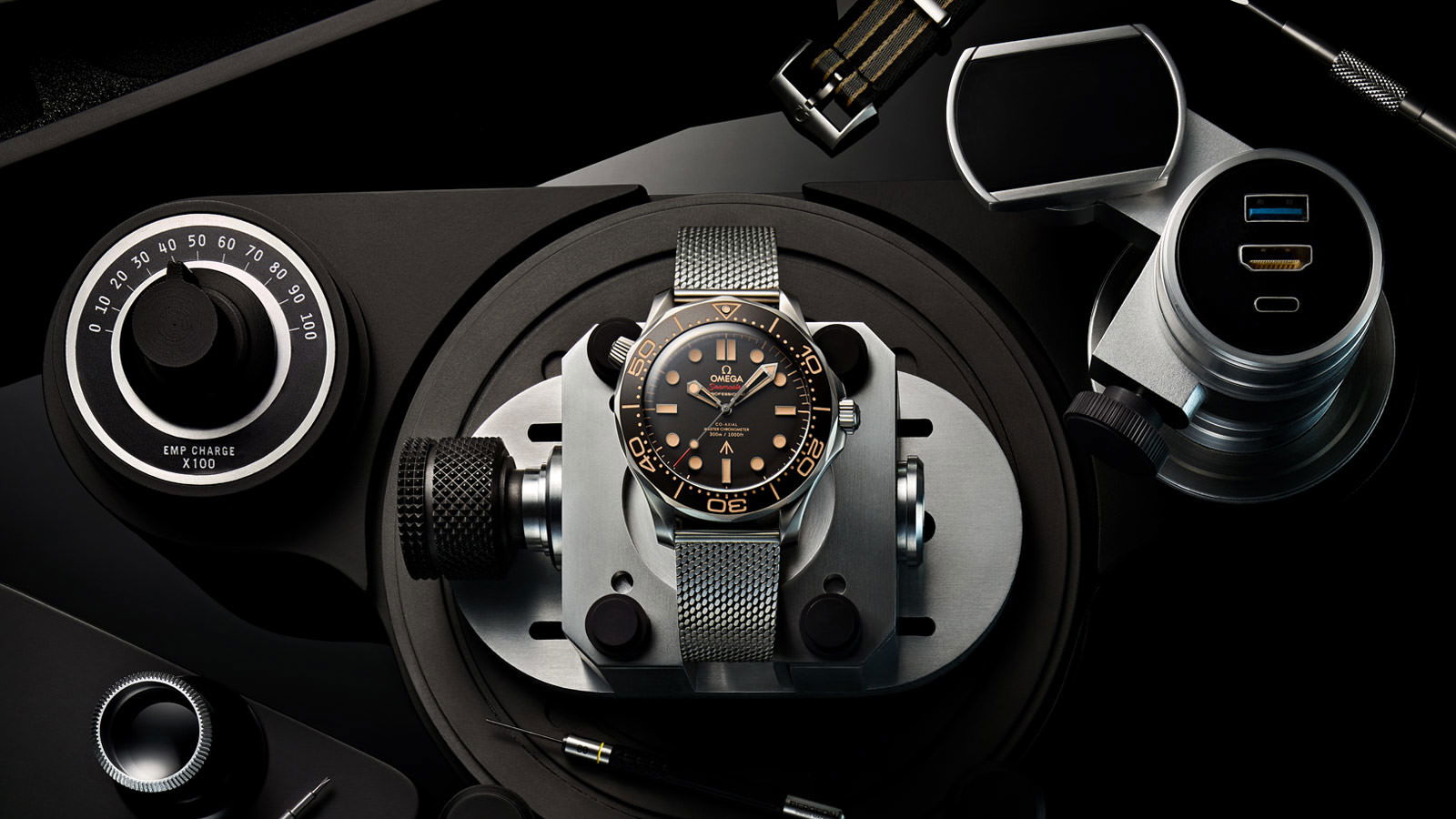 Omega Seamaster Diver 300M Co-Axial Master Chronometer 42 mm 007 Edition 210.90.42.20.01.001 Replica 6