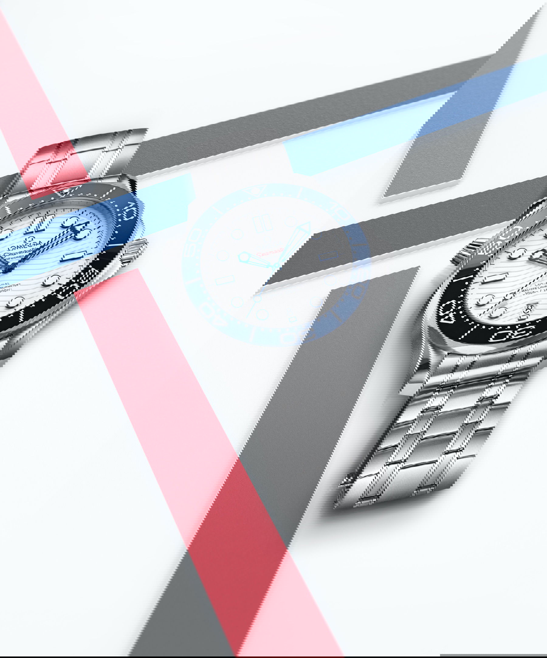 Omega Seamaster Diver 300M Co-Axial Master Chronometer 42 mm Tokyo 2020 522.30.42.20.04.001 Replica 6