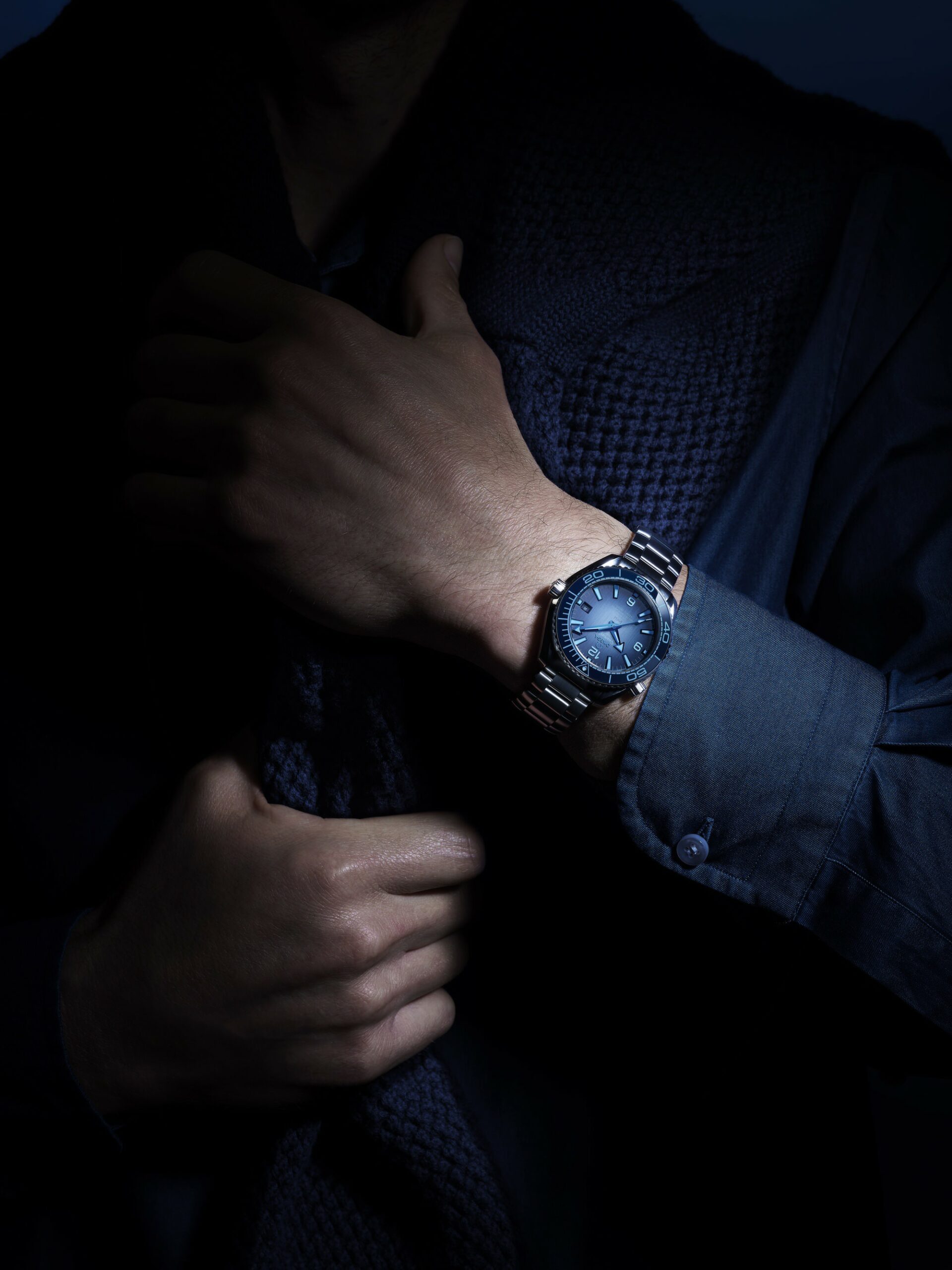 Omega Seamaster Planet Ocean 600M Co-Axial Master Chronometer Summer Blue 215.30.40.20.03.002 Replica 6