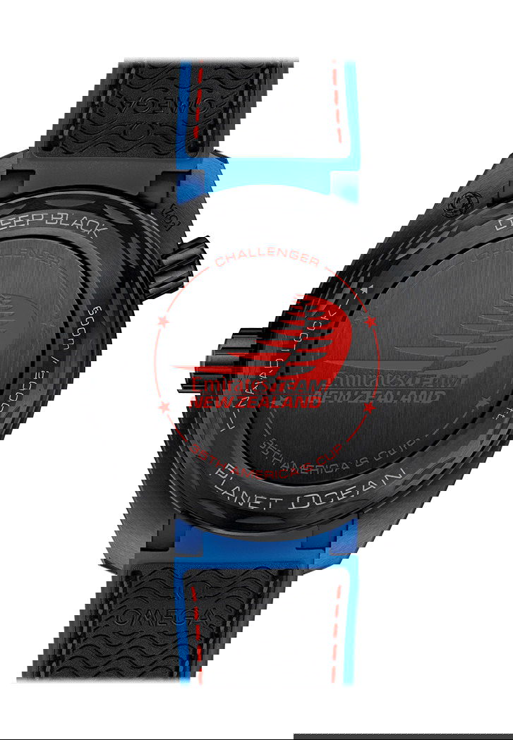 IMG_9081 Omega Seamaster Planet Ocean 600M Co-axial Master Chronometer GMT 45.5?mm “ETNZ” Deep Black 215.92.46.22.01.004 Replica 6