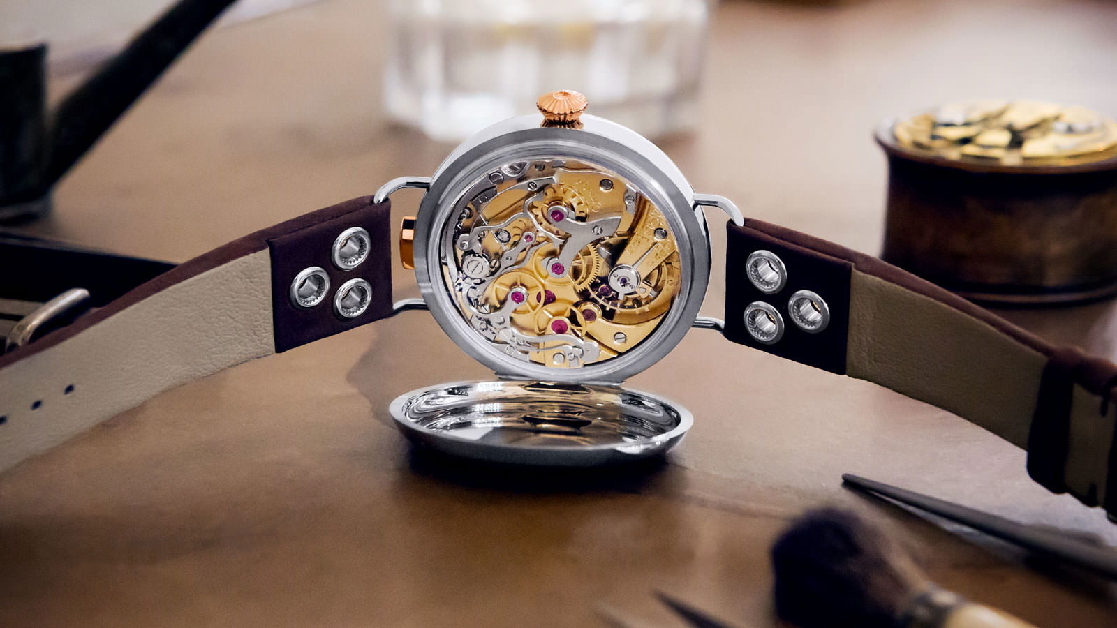 Omega Specialities  First OMEGA Wrist-Chronograph 516.52.48.30.04.001 Replica 6