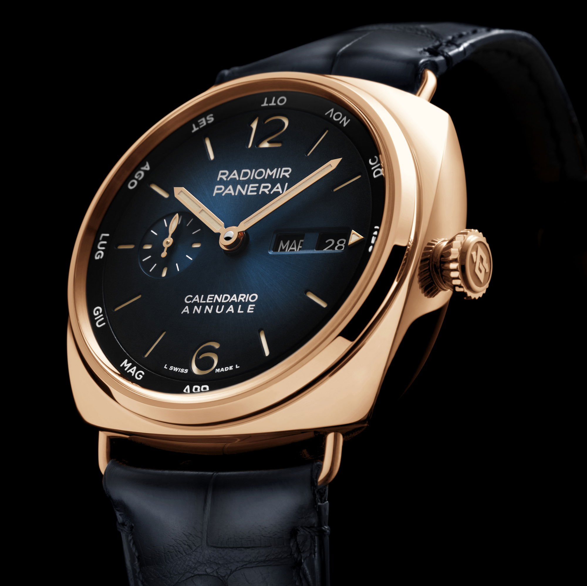 IMG_9081 Panerai Radiomir Annual Calendar Goldtech PAM01363 Replica 6