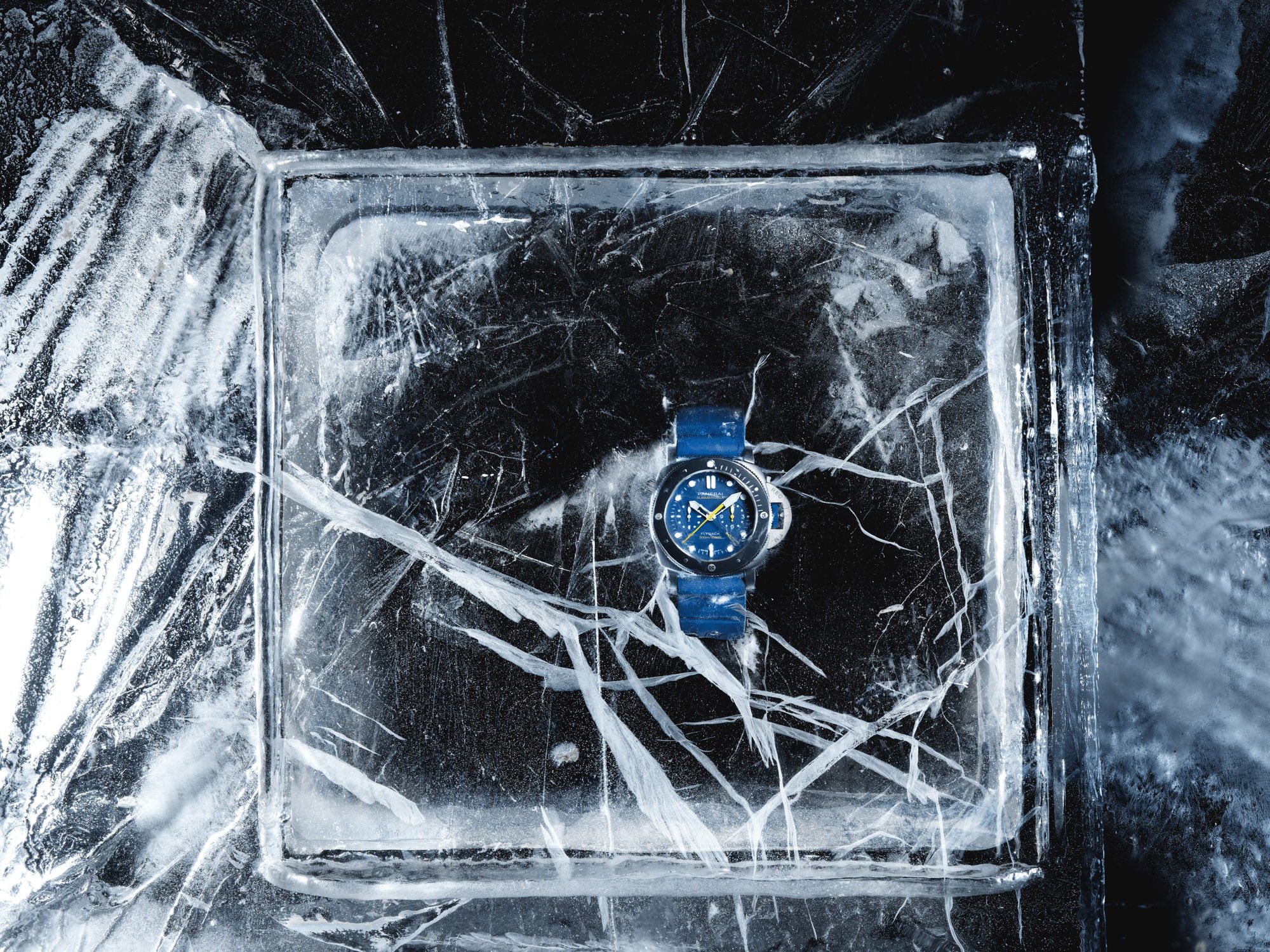 IMG_9081 Panerai Submersible Chrono Flyback Mike Horn Edition PAM01291 Replica 6