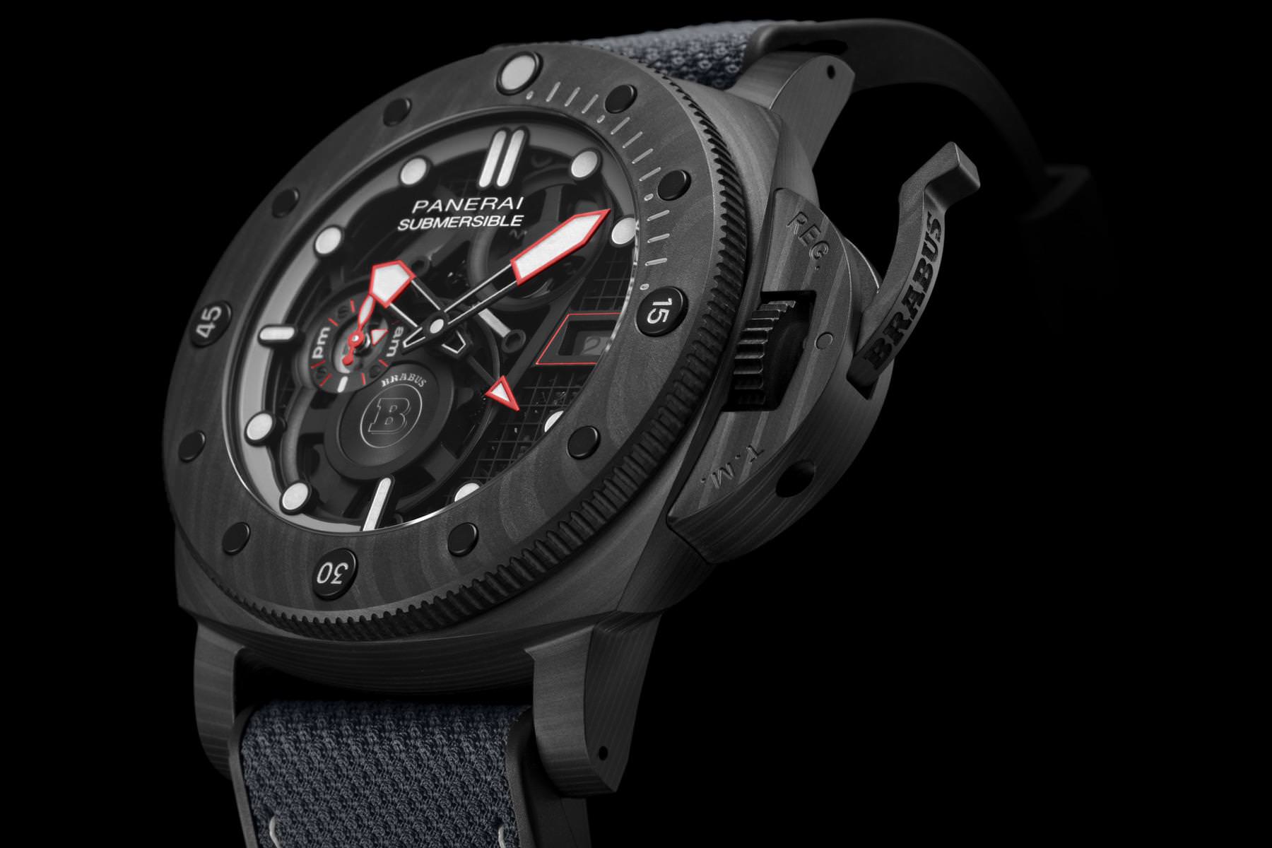 Panerai Submersible S Brabus Black Ops Edition PAM01240 Replica 6