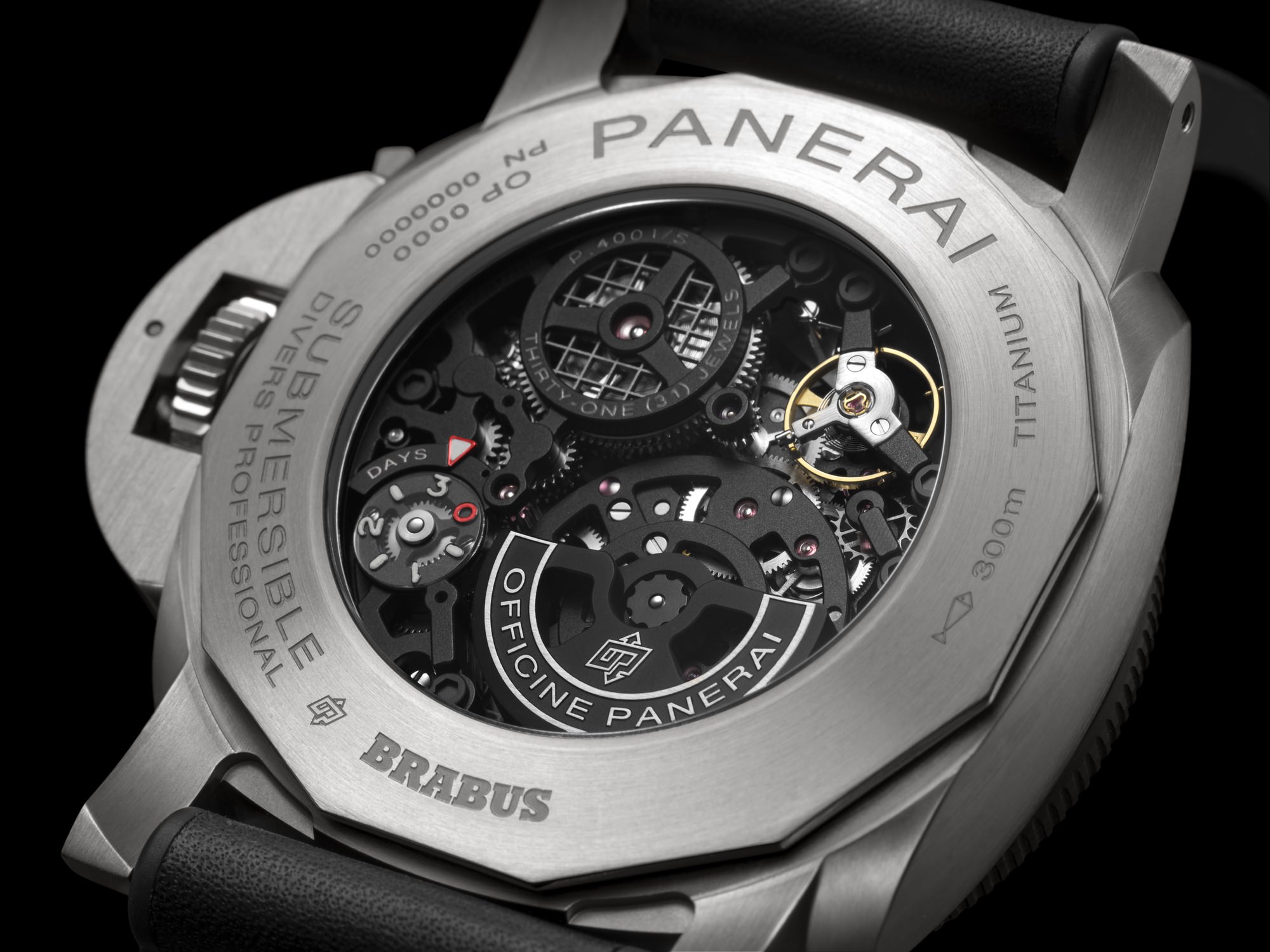 Panerai Submersible S BRABUS eTitanio PAM01403 Replica 6