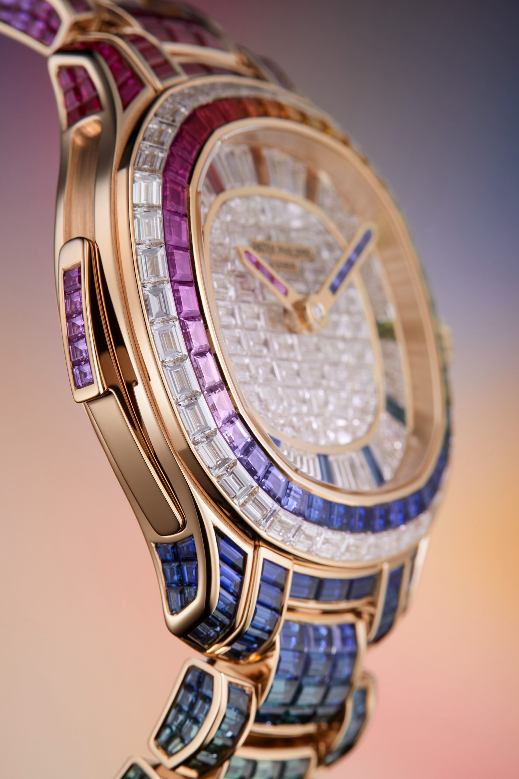 Patek Philippe Aquanaut Luce Rainbow Minute Repeater Haute Joaillerie 5260/1455R-001 Replica 6