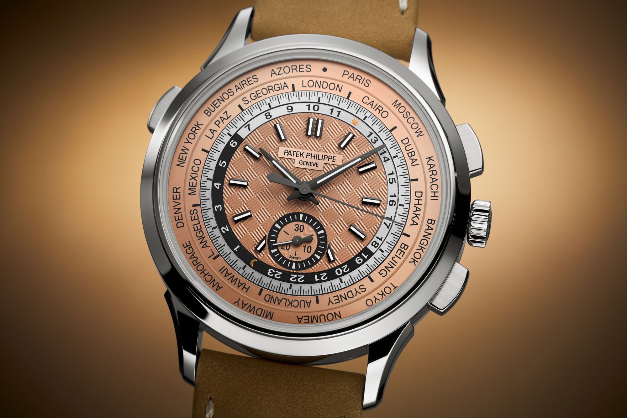 Patek Philippe Complications World Time, Flyback Chronograph 5935A-001 Replica 6