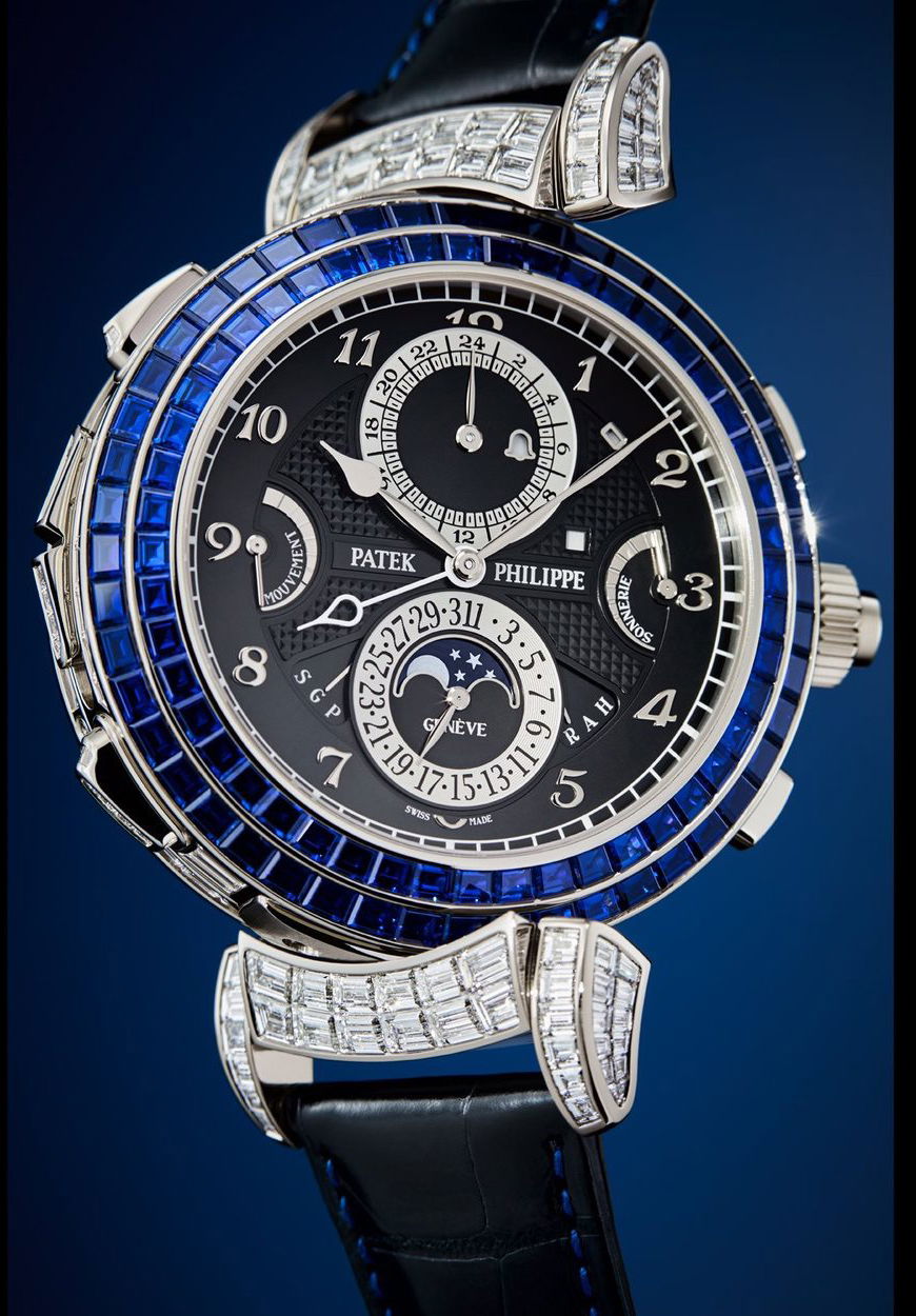 Patek Philippe Grand Complications Grandmaster Chime Haute Joaillerie 6300/401G-001 Replica 6