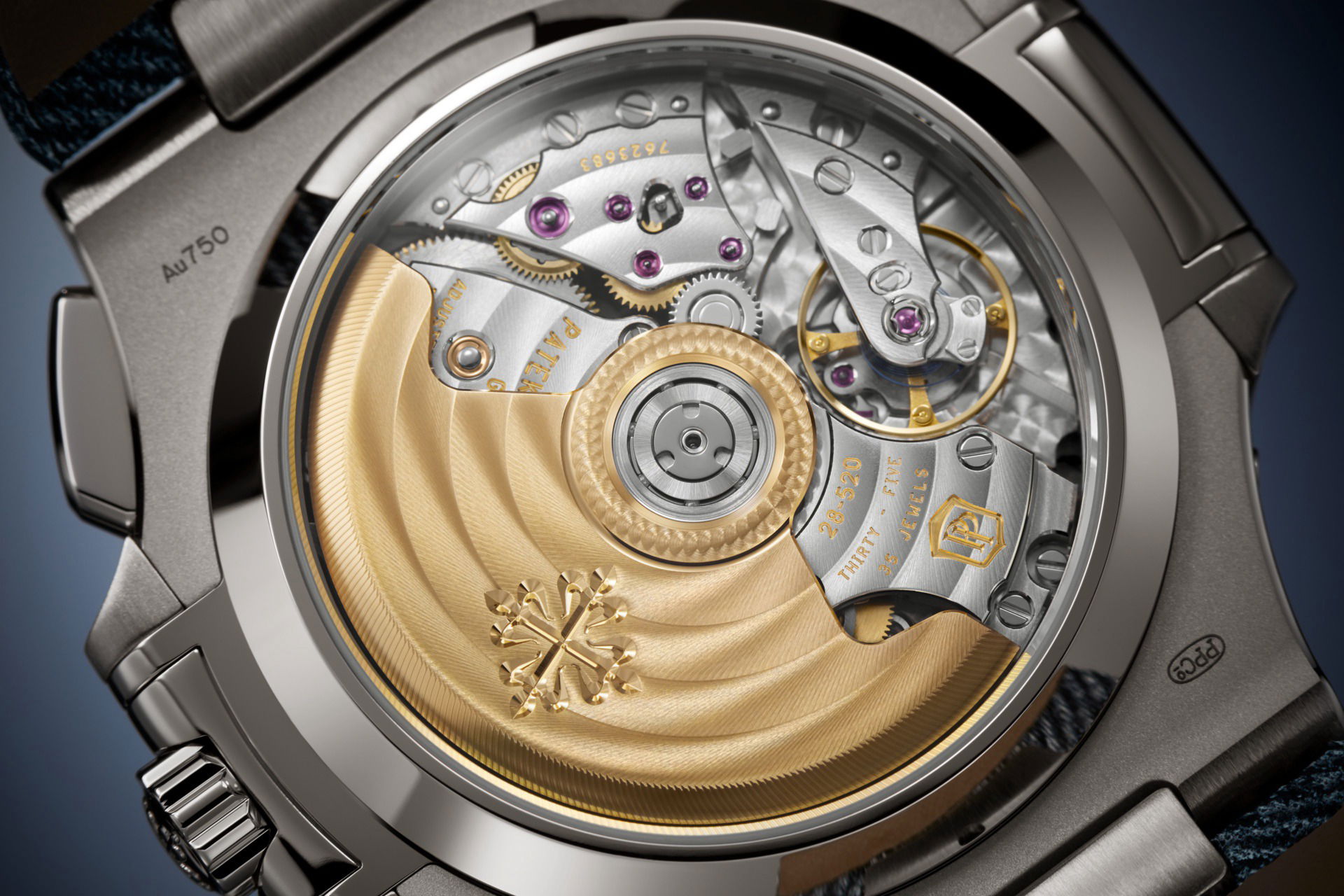 Patek Philippe Nautilus Flyback Chronograph 5980/60G-001 Replica 6