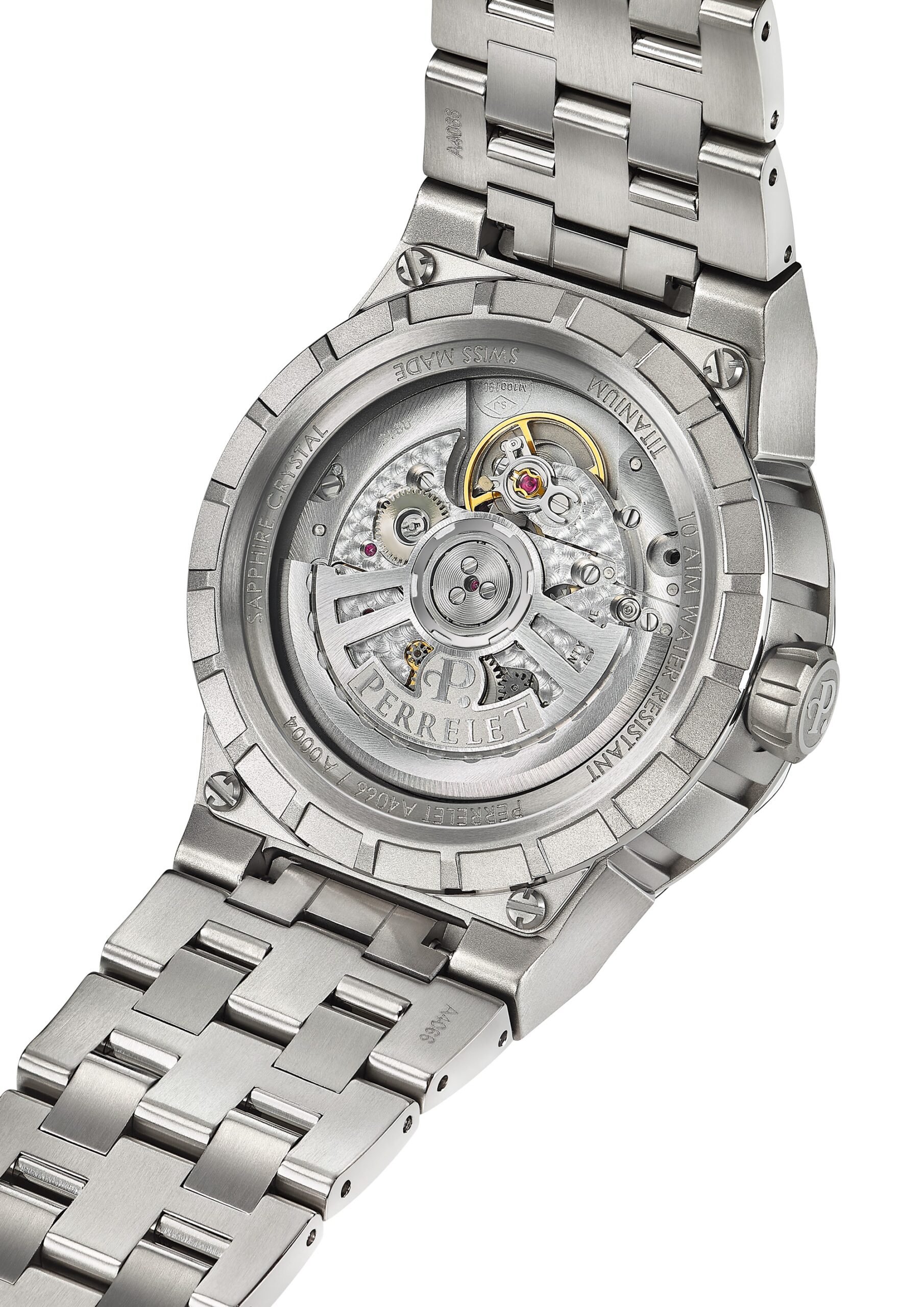 Perrelet Turbine 41 Titanium A4066/2 Replica 6