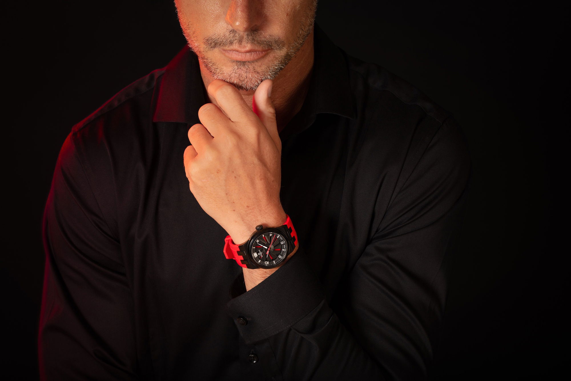 Perrelet Turbine 41 Titanium A4067/4 Replica 6