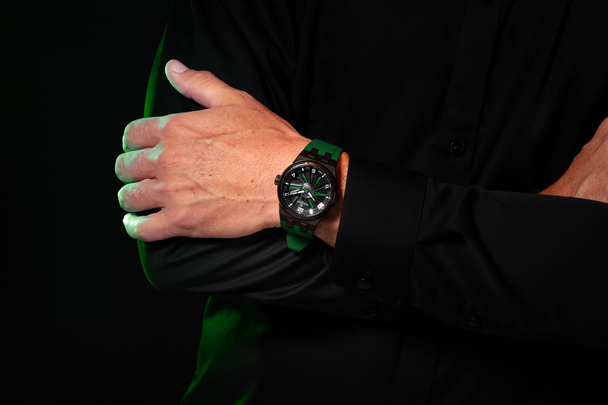 Perrelet Turbine 41 Titanium A4067/5 Replica 6