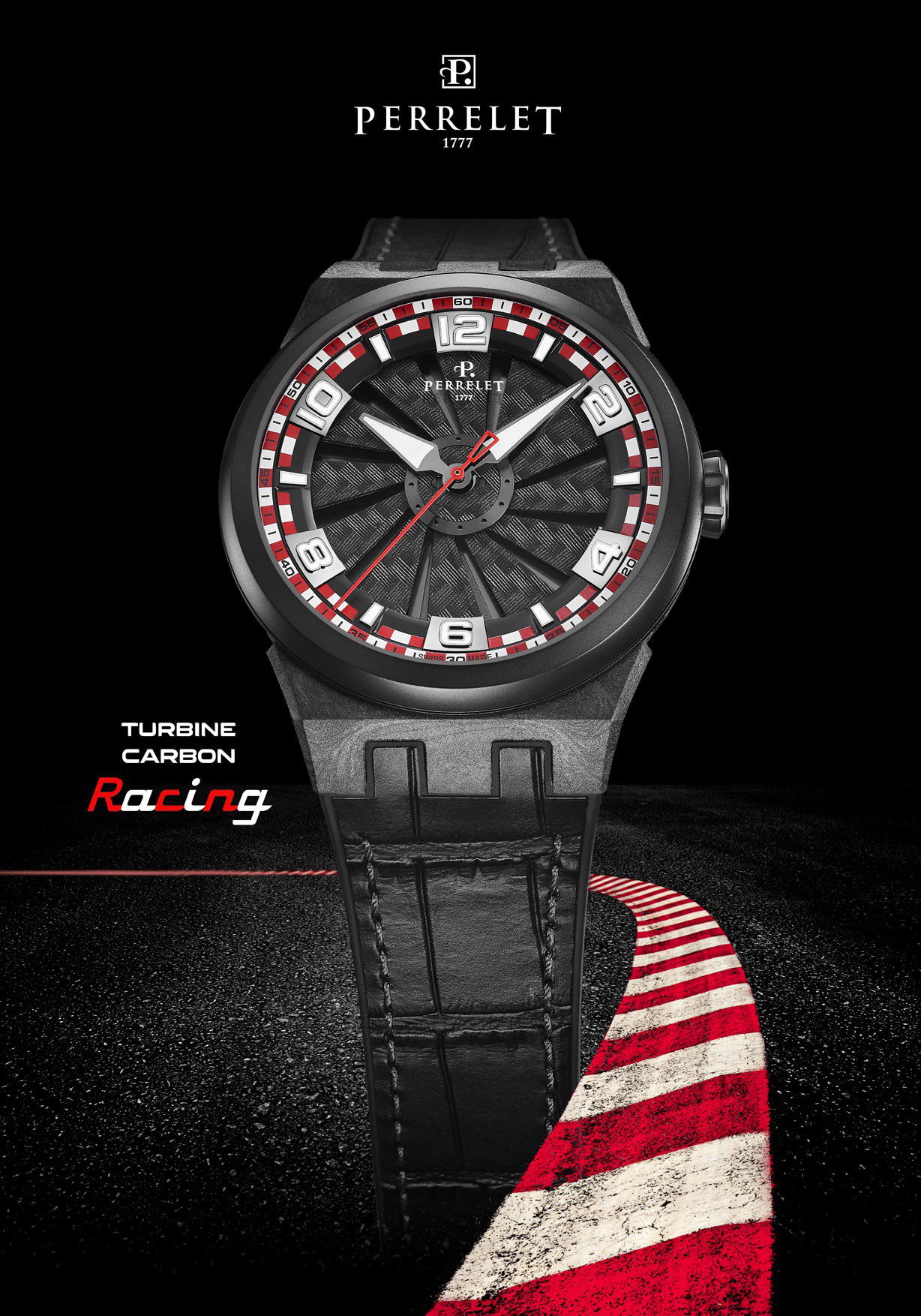 IMG_9081 Perrelet Turbine Carbon Racing A4065/3 Replica 6