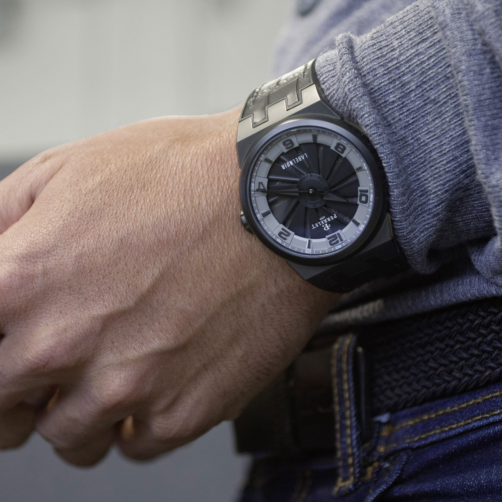 IMG_9081 Perrelet Turbine Label Noir A4062/S5 Replica 6