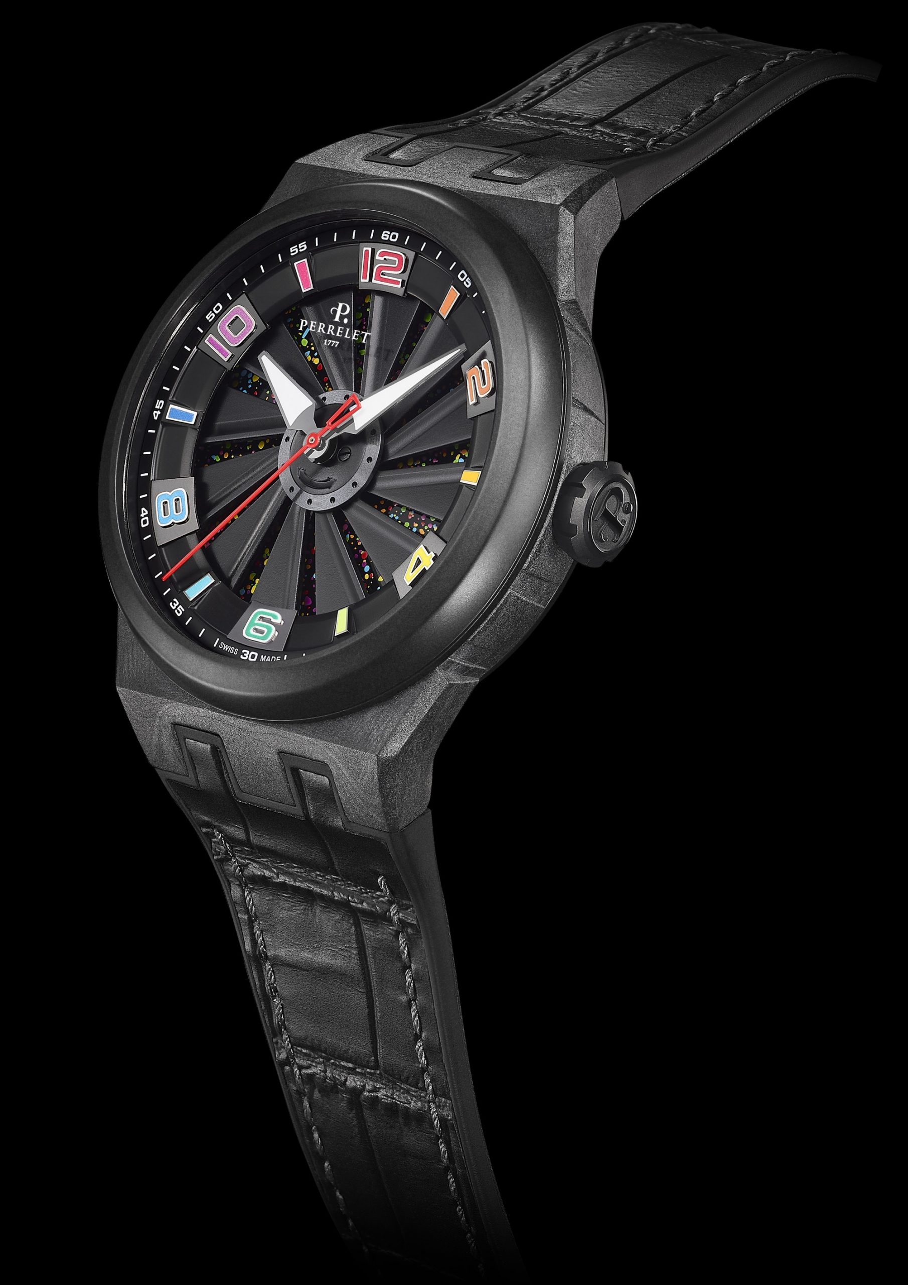 Perrelet Turbine Rainbow Carbon A8003/1 Replica 6