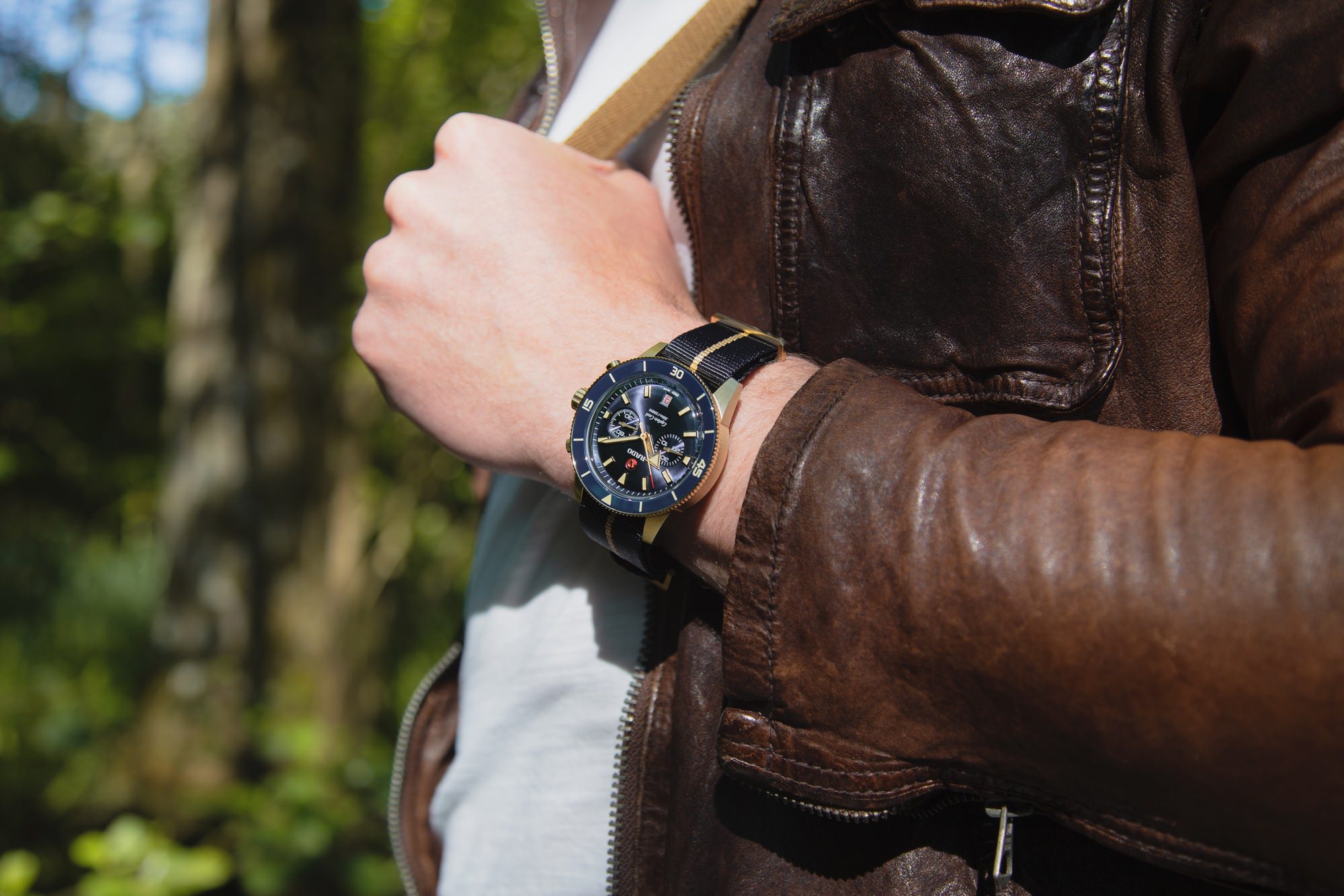 IMG_9081 Rado Captain Cook Automatic Chronograph R32146208 Replica 6