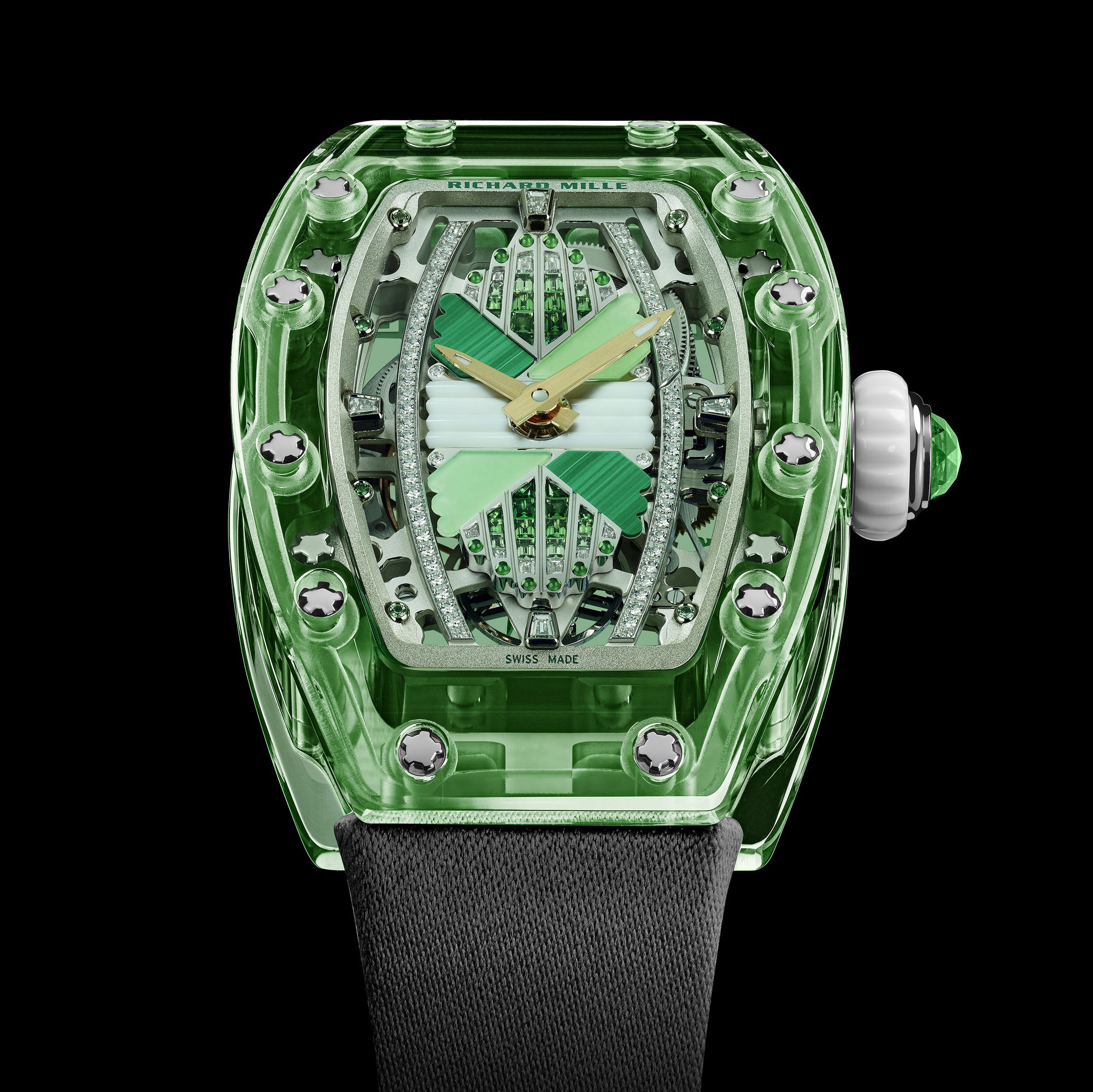 IMG_9081 Richard Mille RM 07-02 Automatic Sapphire Green rm-07-02 Replica 6