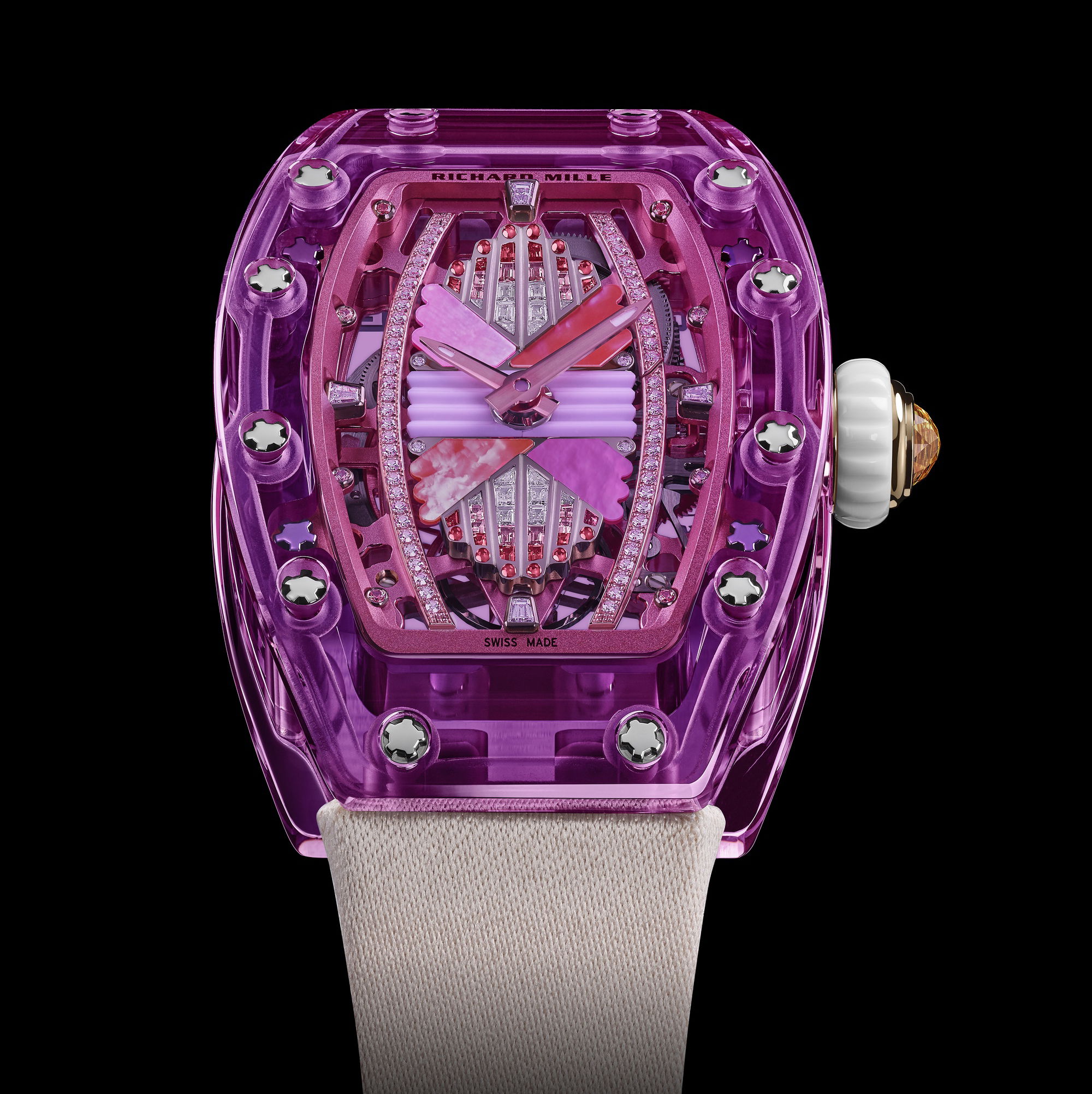 IMG_9081 Richard Mille RM 07-02 Automatic Sapphire Lilac rm-07-02 Replica 6