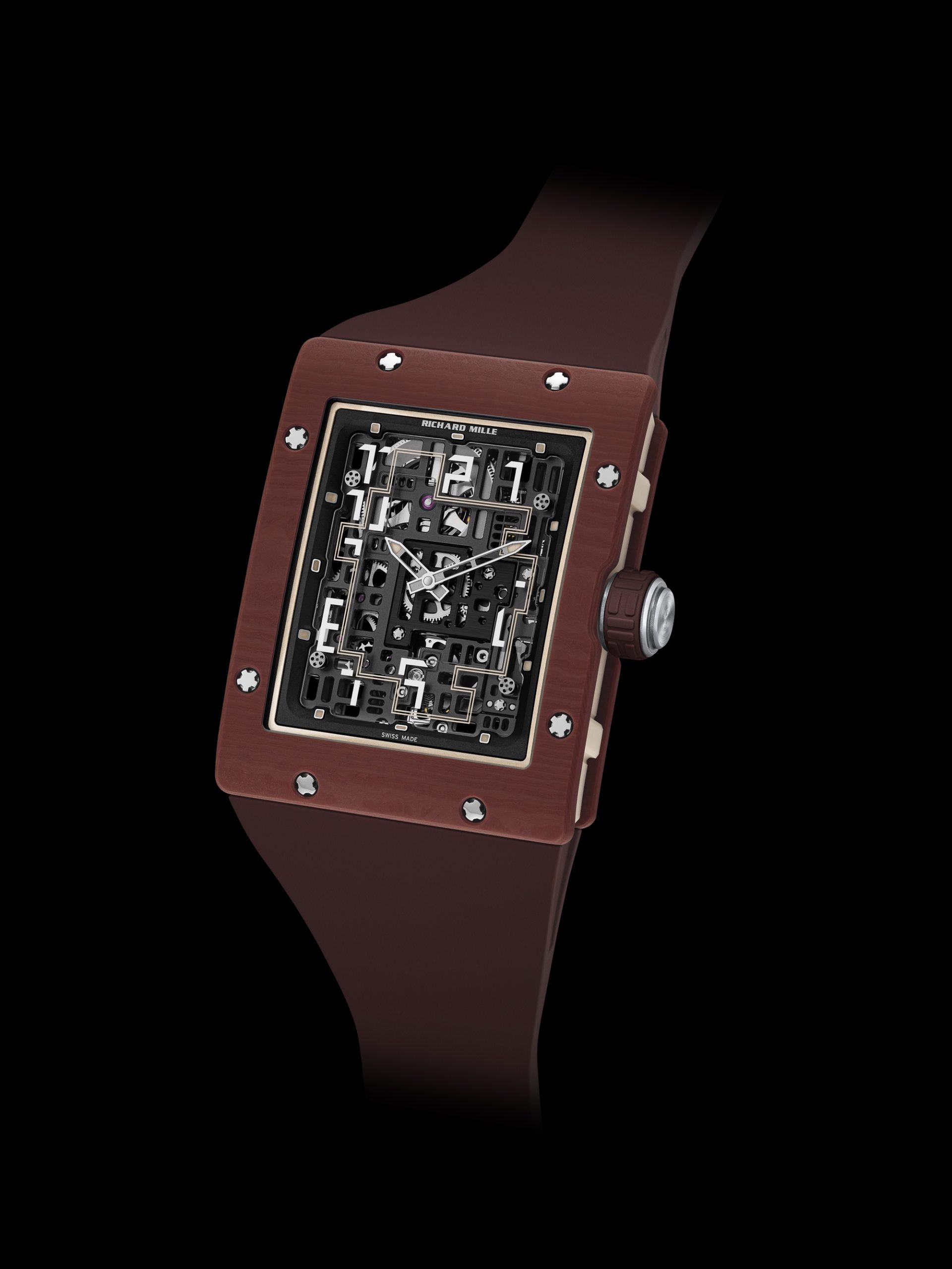 Richard Mille RM 16-02 Automatic Extraflat Terracotta Quartz TPT? rm-16-02 Replica 6