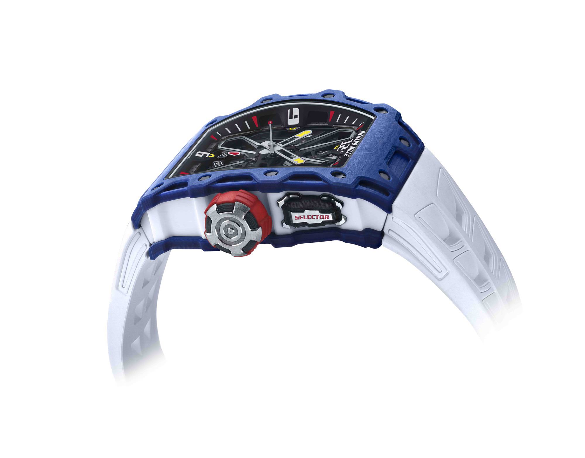 IMG_9081 Richard Mille RM 35-03 Automatic Winding Rafael Nadal Blue Quartz TPT rm-35-03 Replica 6