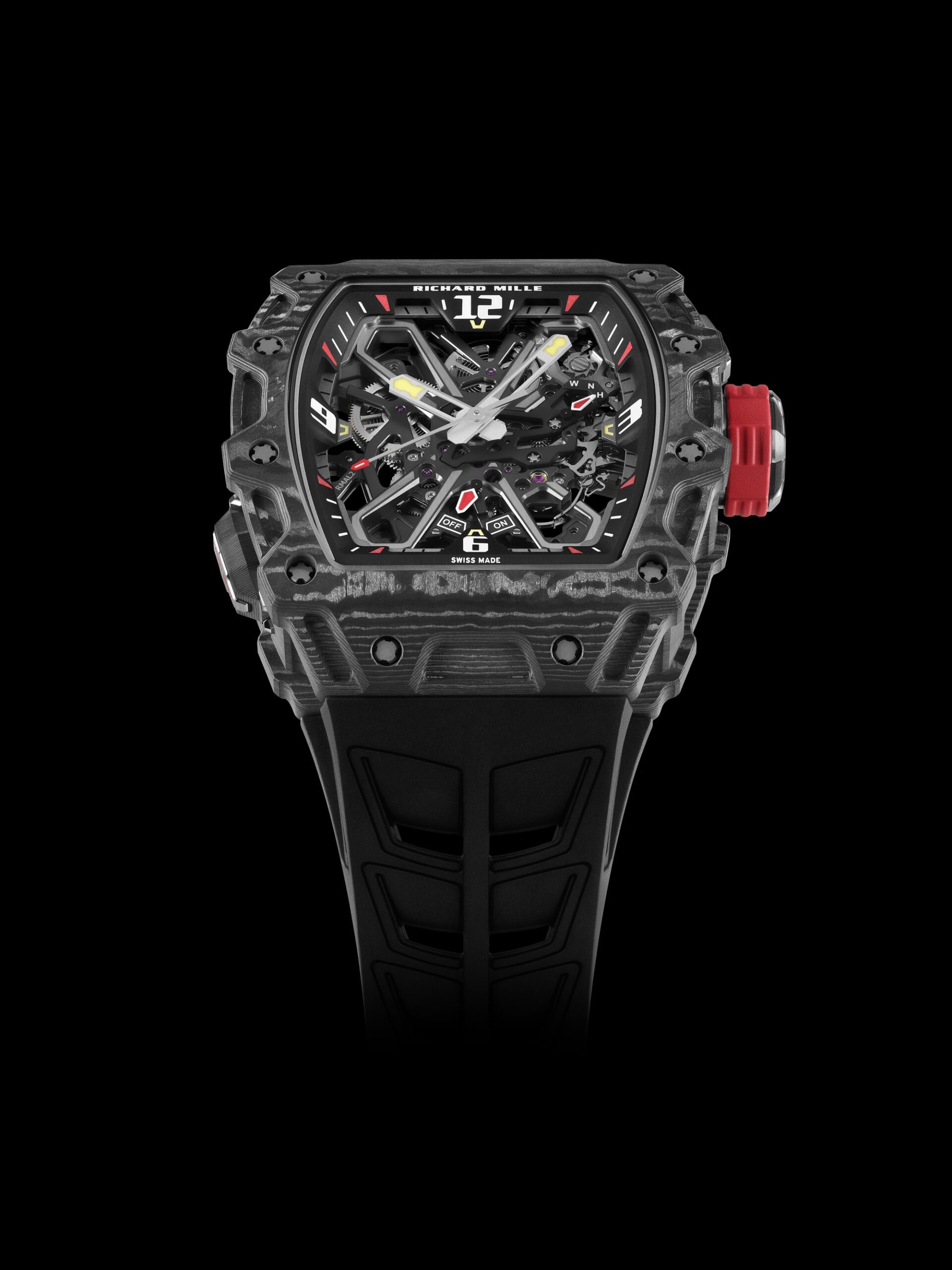 Richard Mille RM 35-03 Automatic Winding Rafael Nadal Carbon TPT rm-35-03 Replica 6
