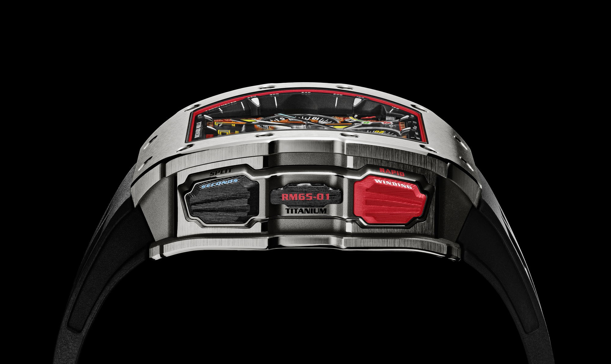 IMG_9081 Richard Mille RM 65-01 Automatic Split-Seconds Chronograph Titanium rm-65-01 Replica 6