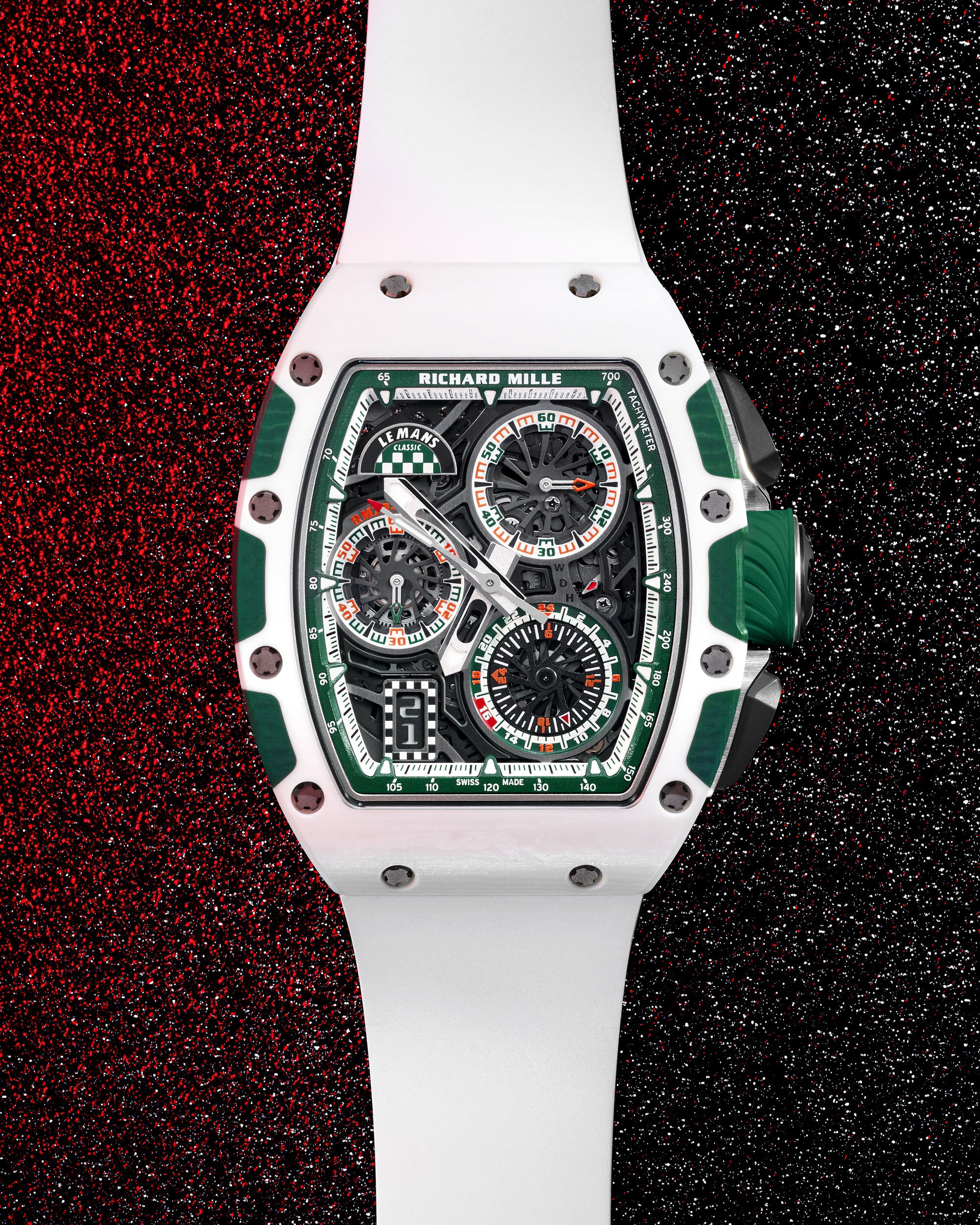 Richard Mille RM 72-01 Automatic Winding Flyback Chronograph Le Mans Classic Limited Edition rm-72-01 Replica 6
