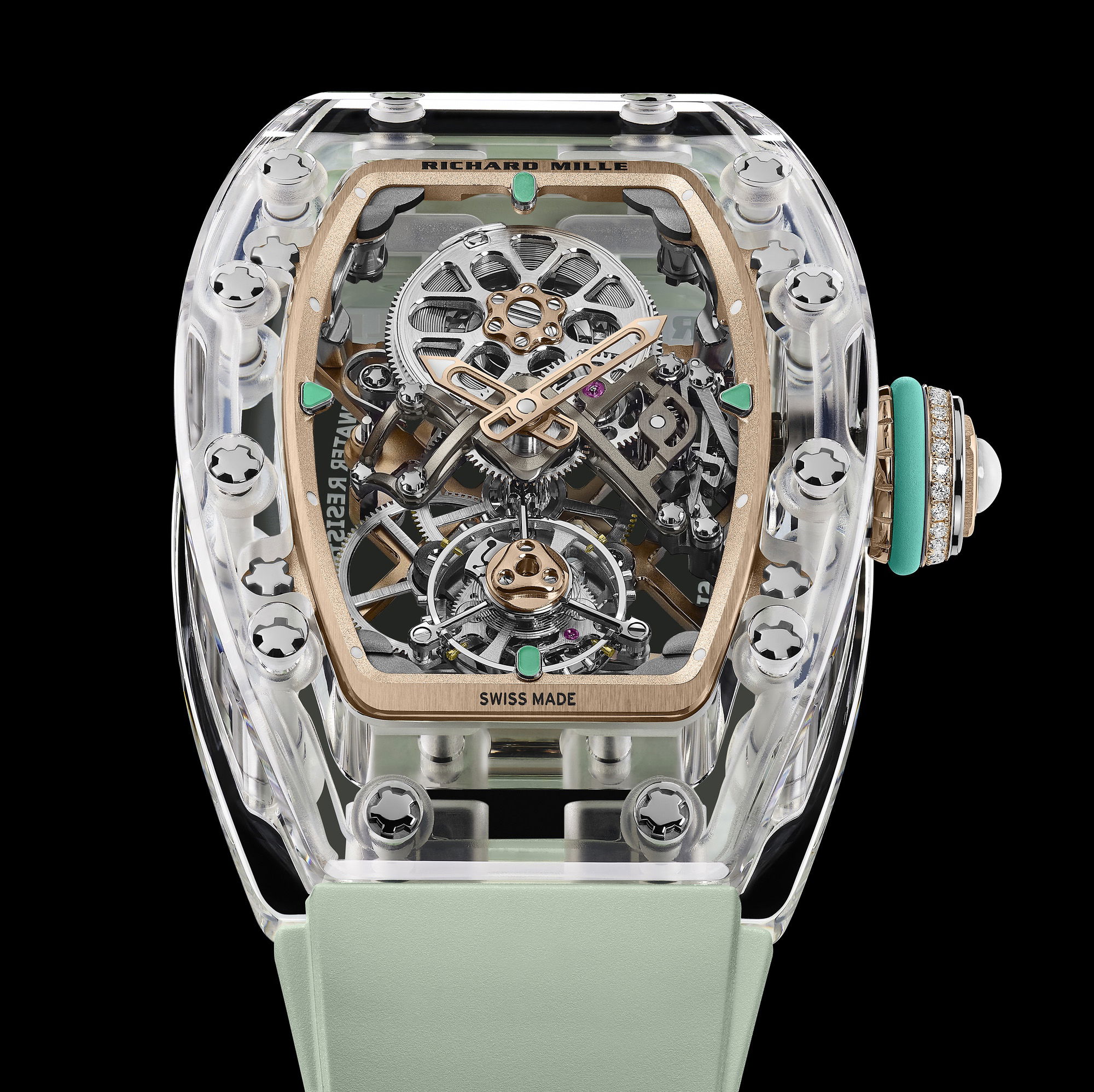 IMG_9081 Richard Mille RM 75-01 Flying Tourbillon Sapphire rm-75-01 Replica 6