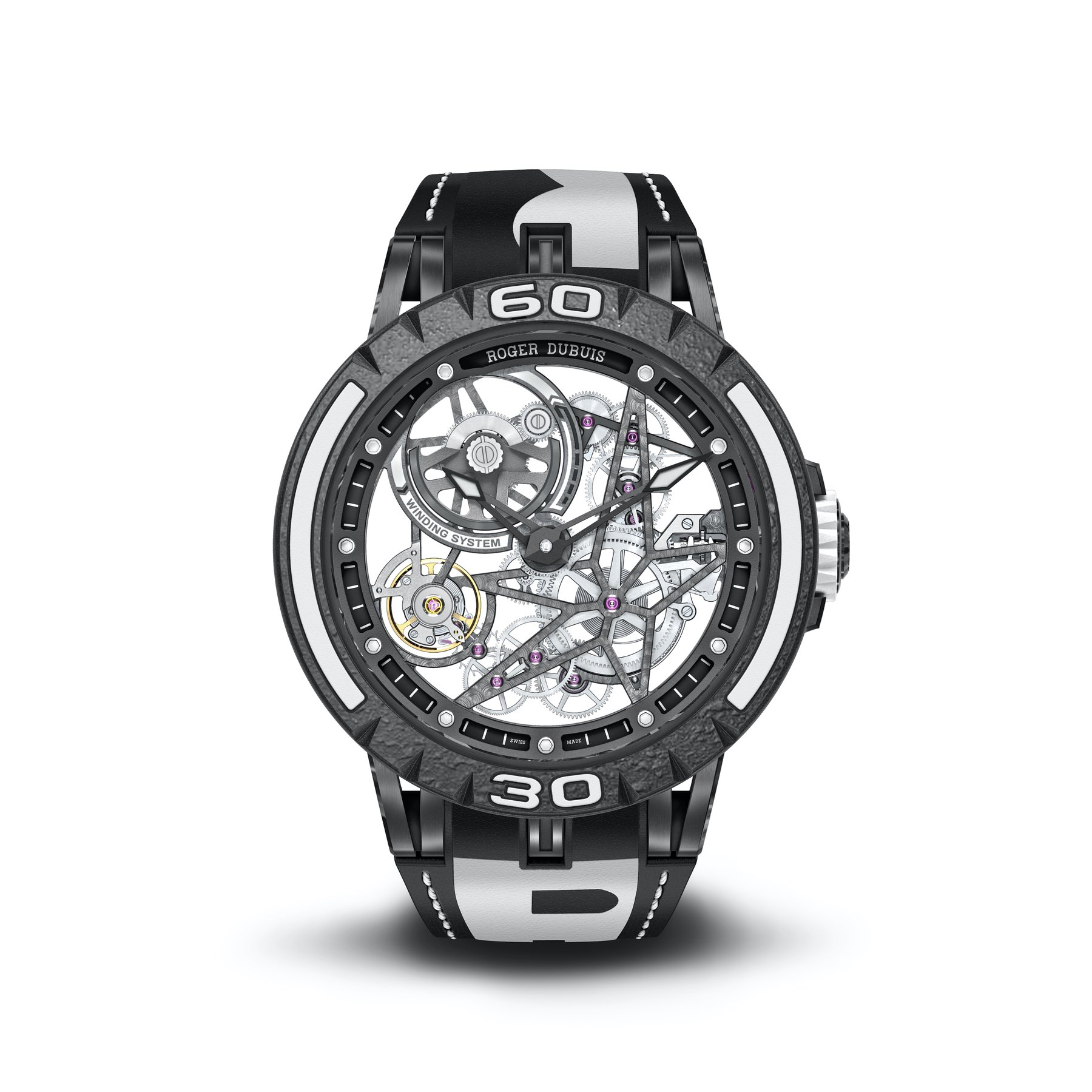 Roger Dubuis Excalibur Spider Pirelli Automatic Skeleton RDDBEX0826 Replica 6