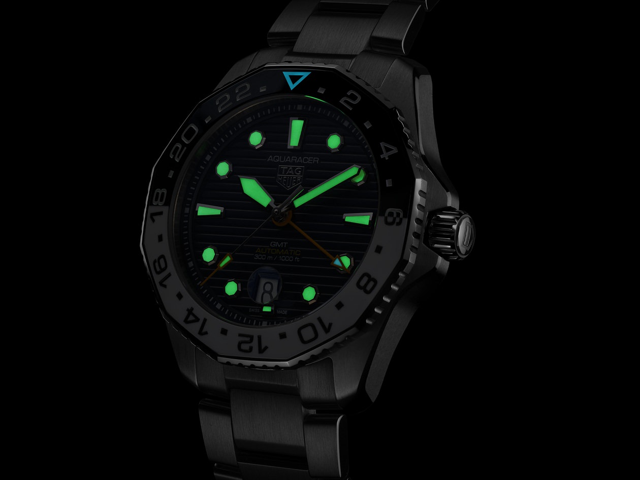 TAG Heuer Aquaracer Professional 300 GMT WBP2010.BA0632 Replica 6