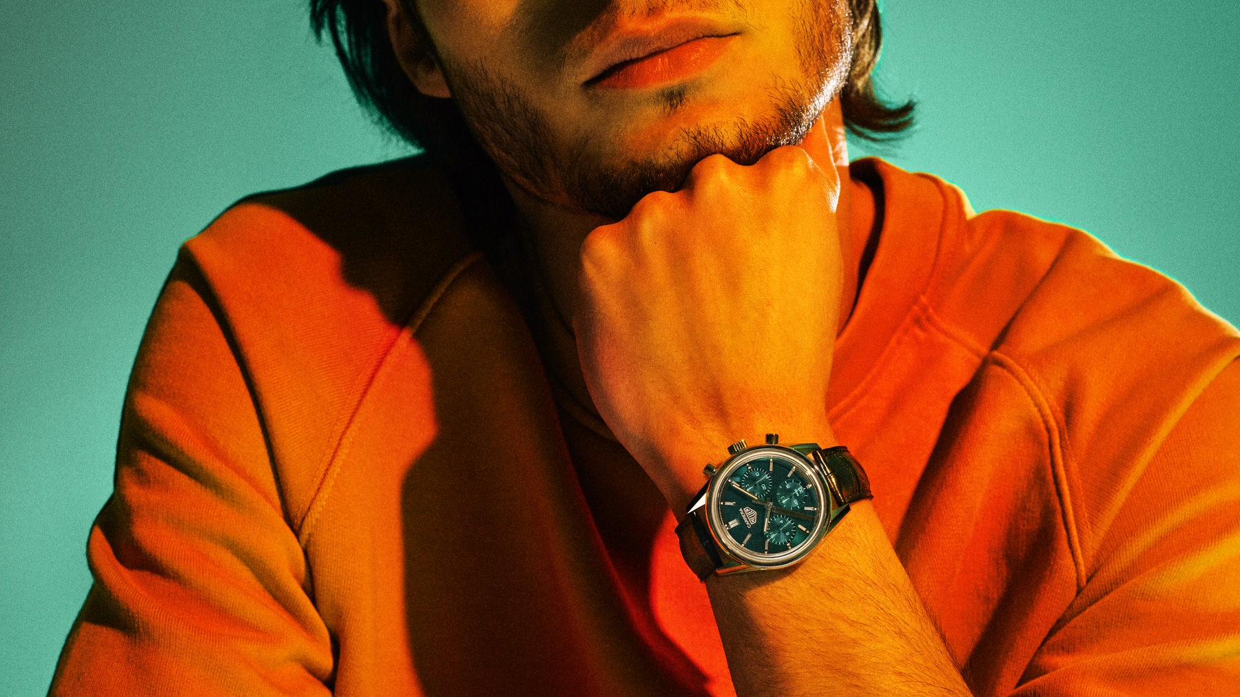 IMG_9081 TAG Heuer Carrera Green Special Edition CBK221F.FC6479 Replica 6