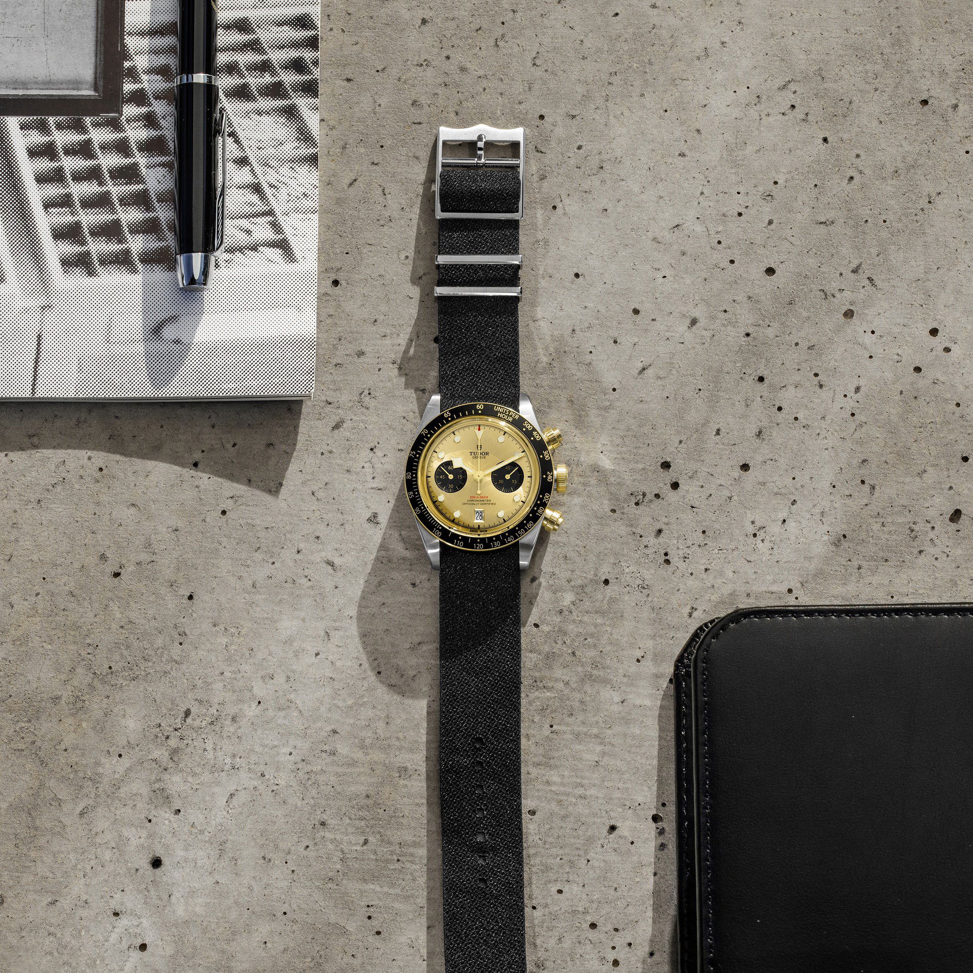 IMG_9081 TUDOR Black Bay Chrono S&G M79363N-0006 Replica 6