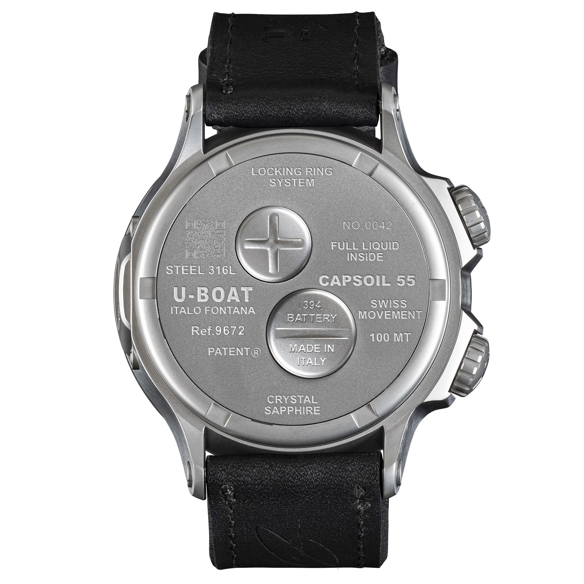 IMG_9081 U-Boat Capsoil Doppiotempo 55 SS Beige 9672 Replica 6