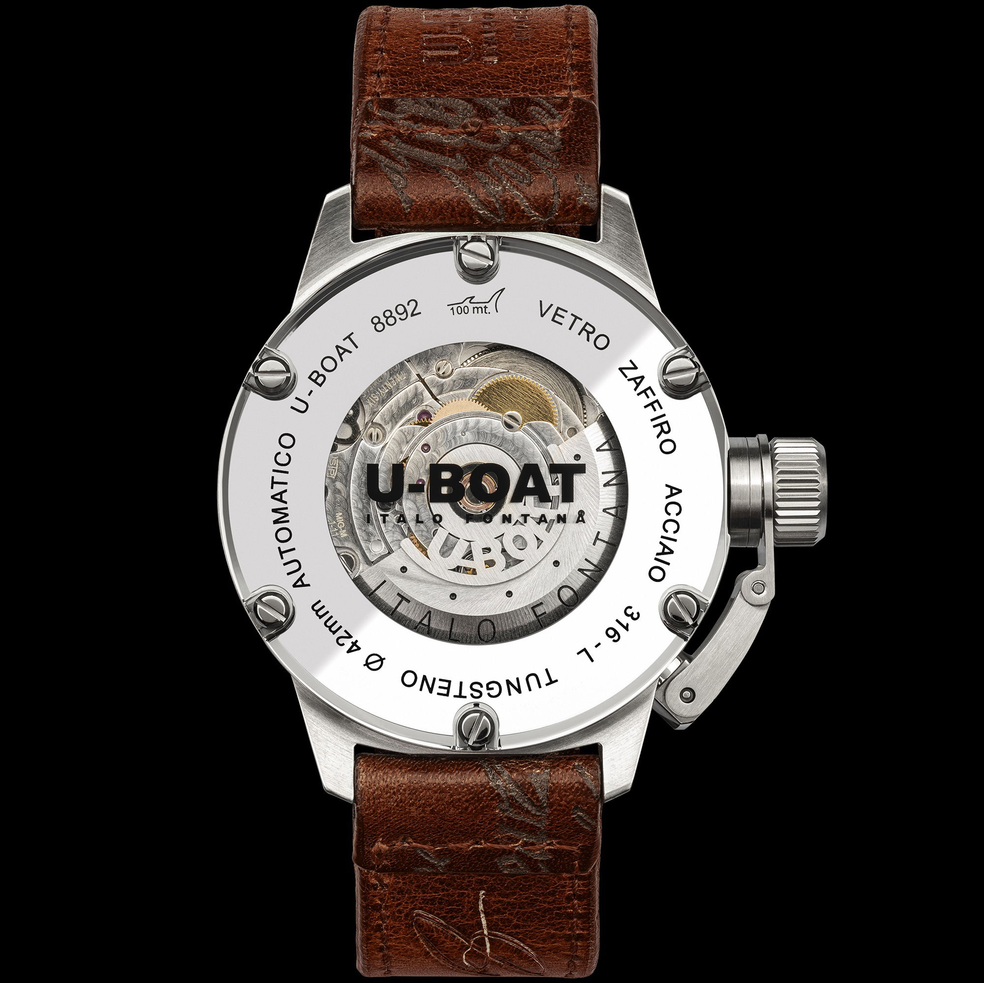 U-Boat Classico 42 Tungsteno Beige 8892 Replica 6