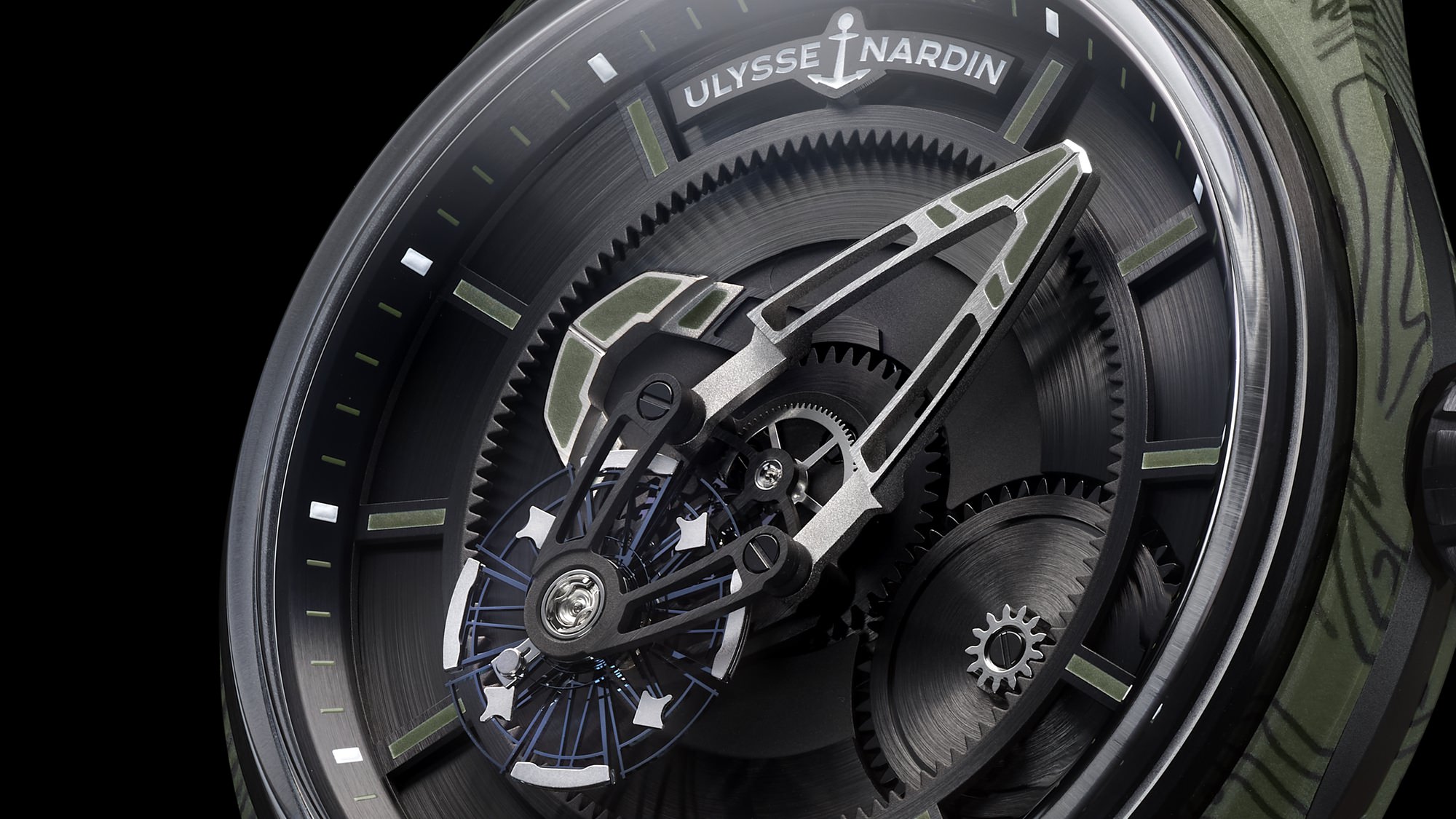 Ulysse Nardin Freak [X OPS] 2303-270-2A-KAKI/0B Replica 6