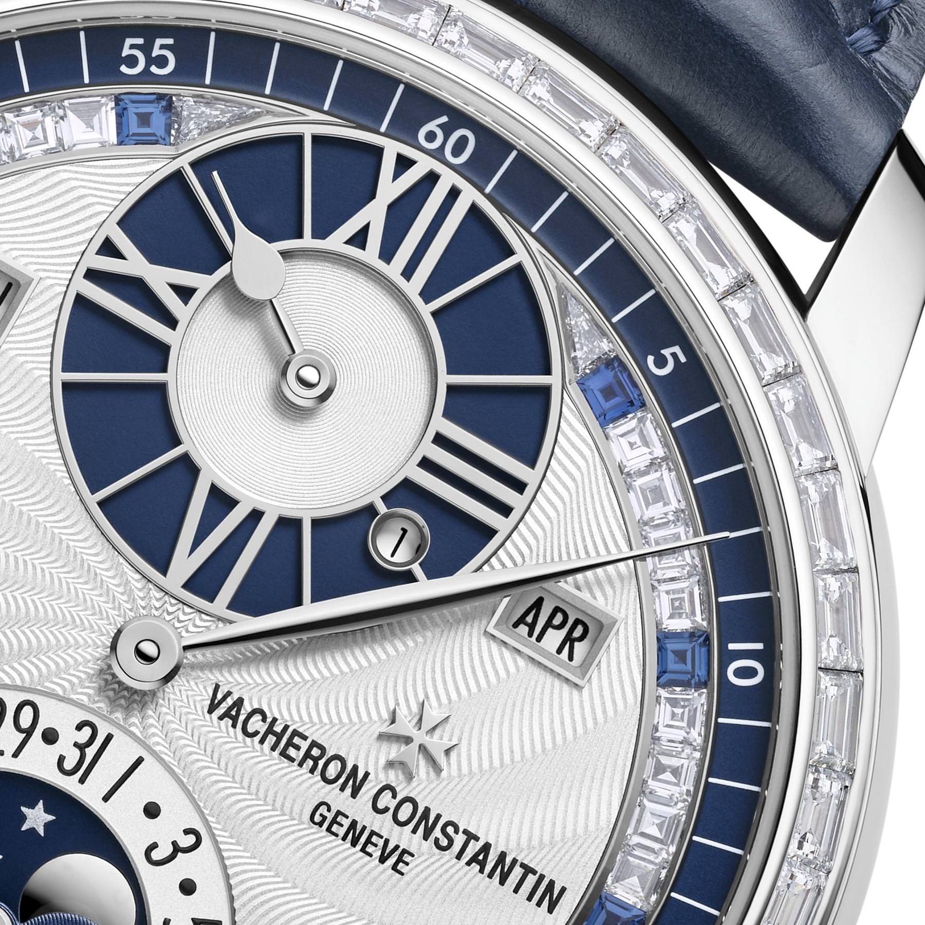 Vacheron Constantin Les Cabinotiers Regulator Perpetual Calendar C Moonlight Jewellery Sapphire 4007C/000G-B709 Replica 6